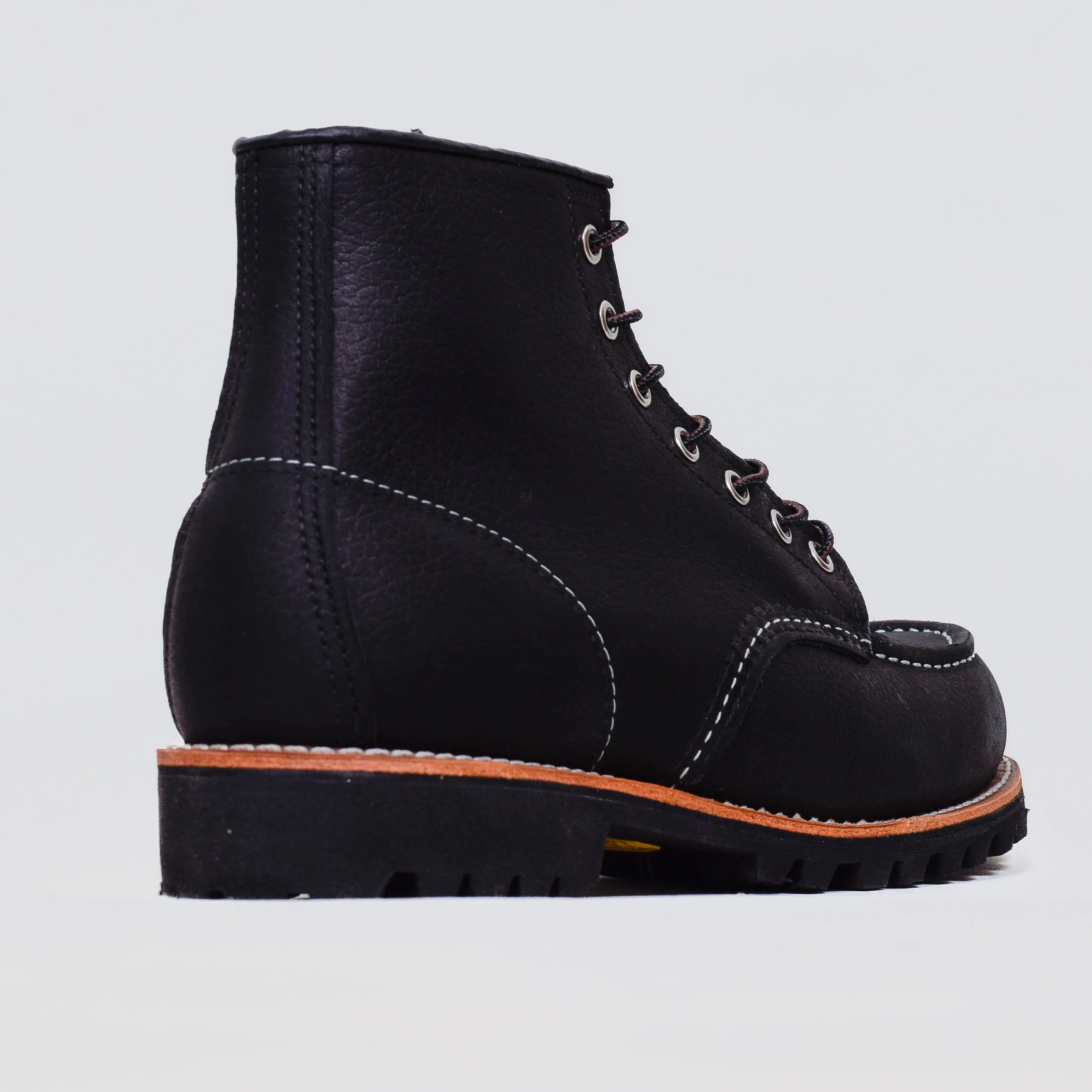 Red Wing 6" Roughneck - Oil Slick Black Leather - Image 3