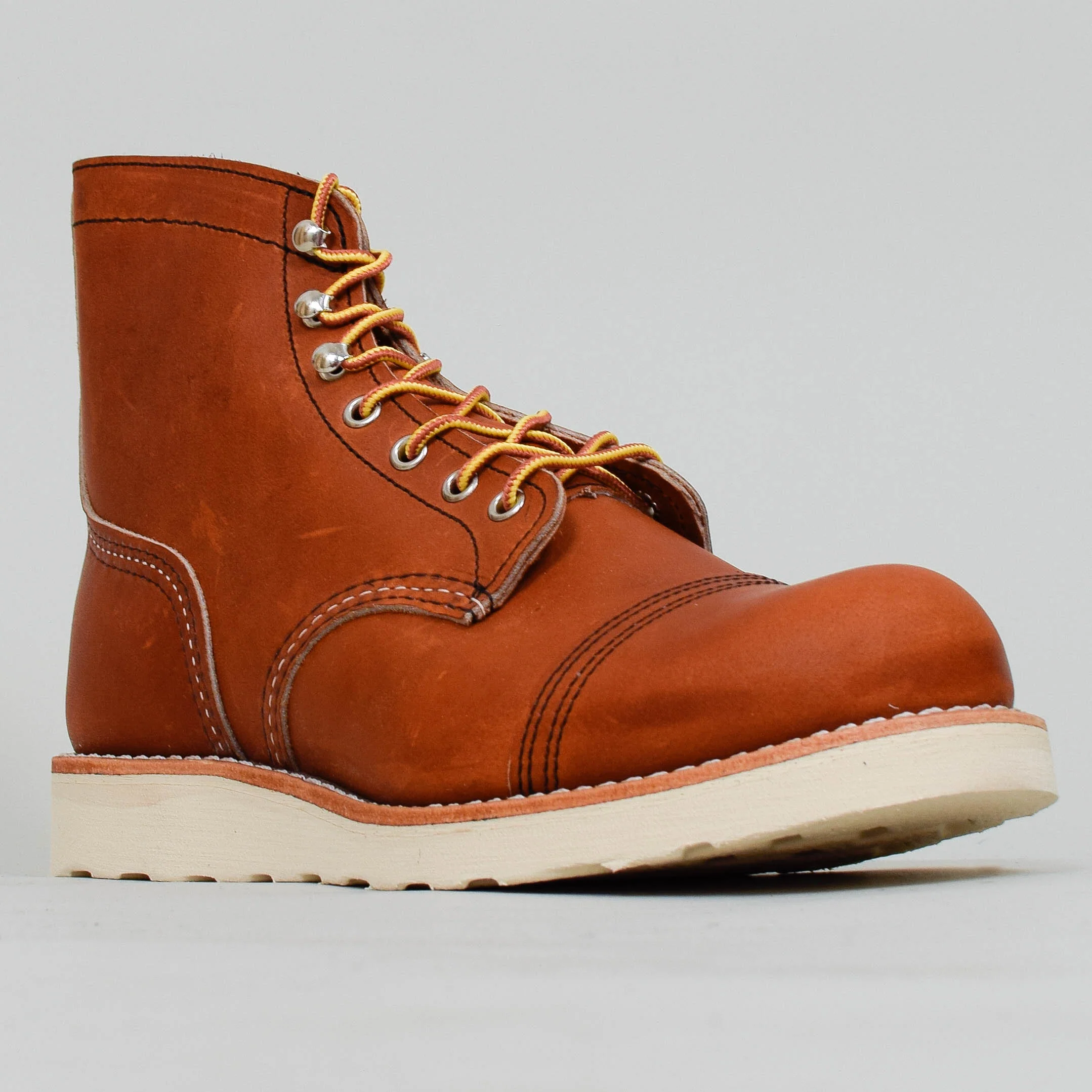Red Wing Iron Ranger Traction Tred Sole Boot - Oro Legacy - Image 2