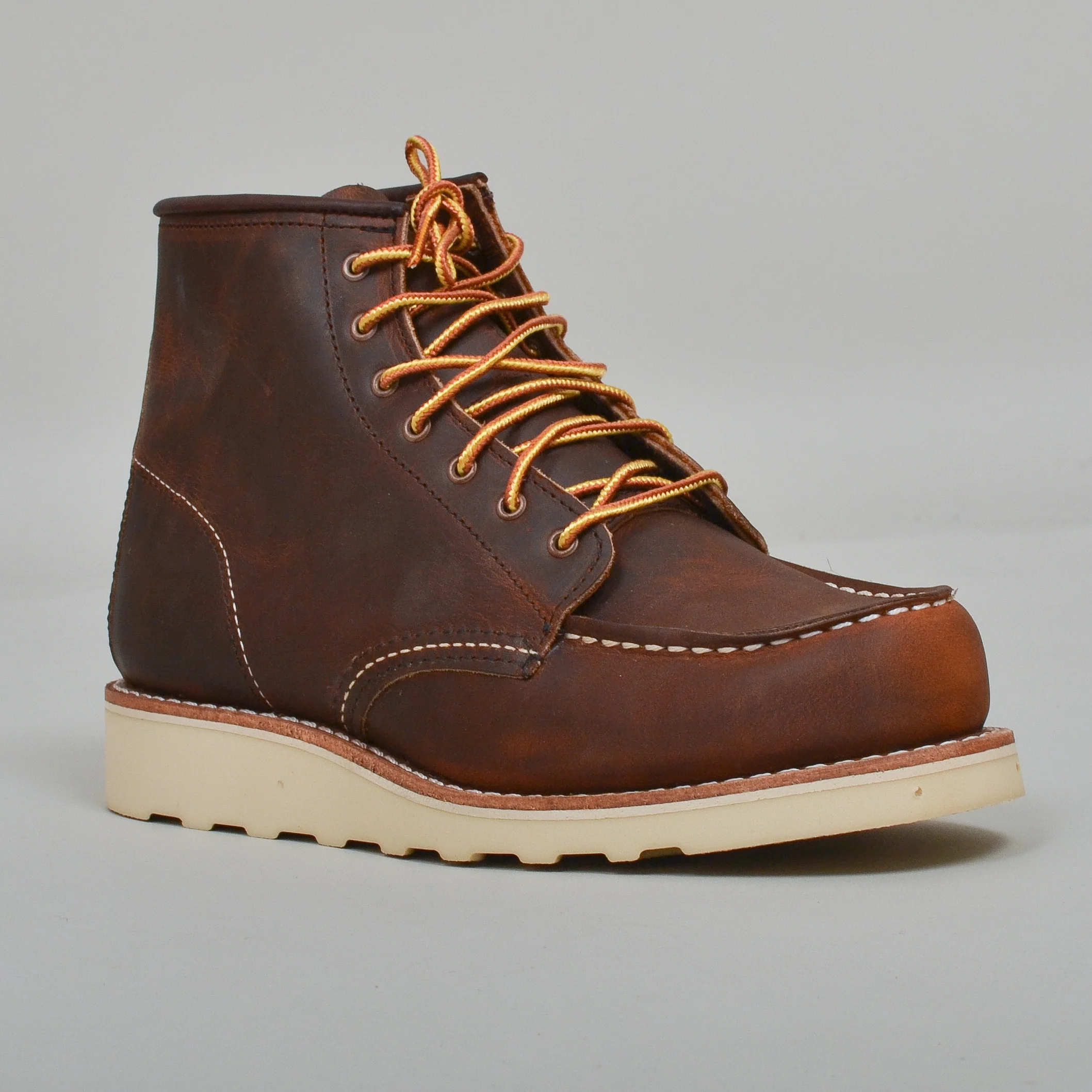 Red Wing Womens 6" Moc Toe - Copper Rough & Tough - Image 2
