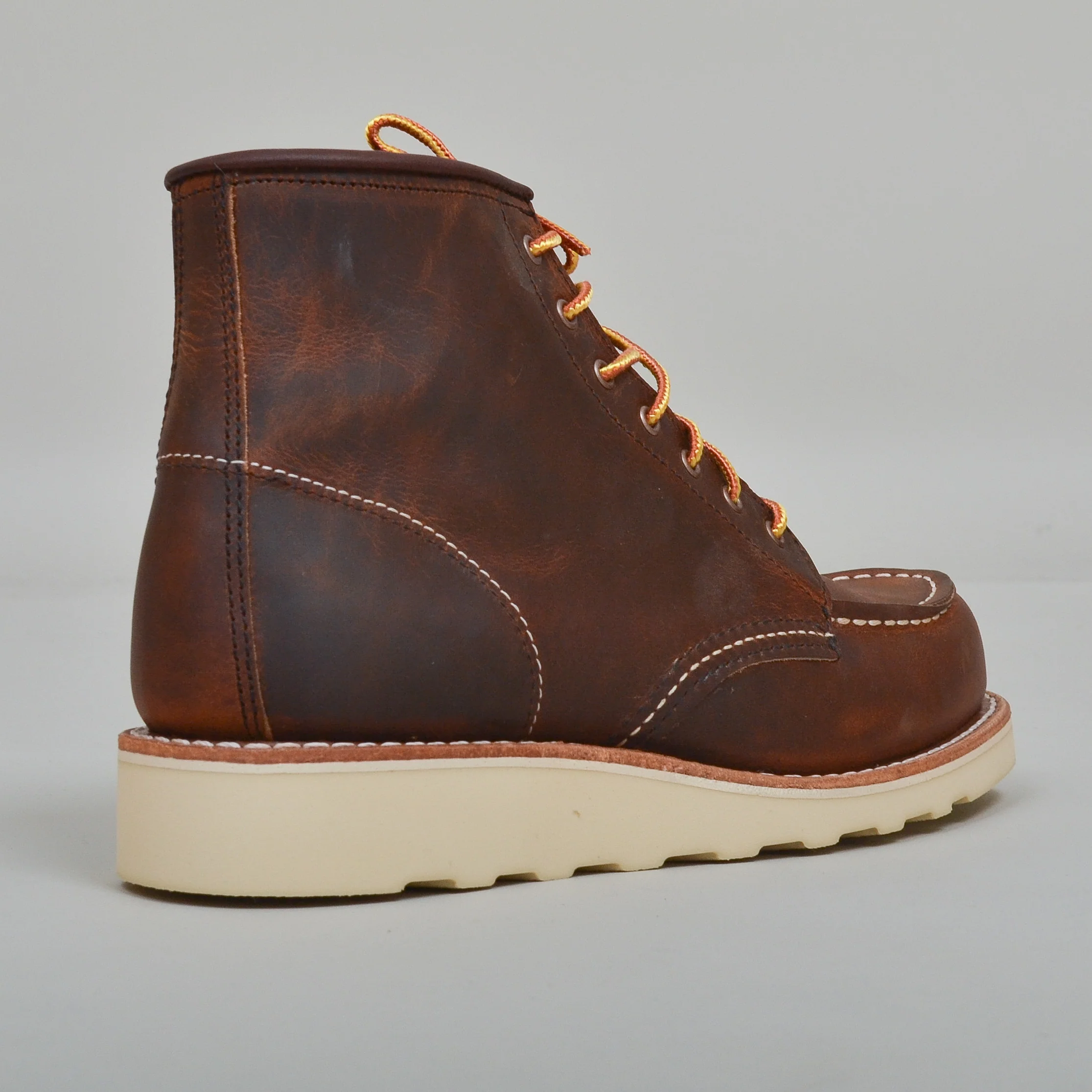Red Wing Womens 6" Moc Toe - Copper Rough & Tough - Image 3