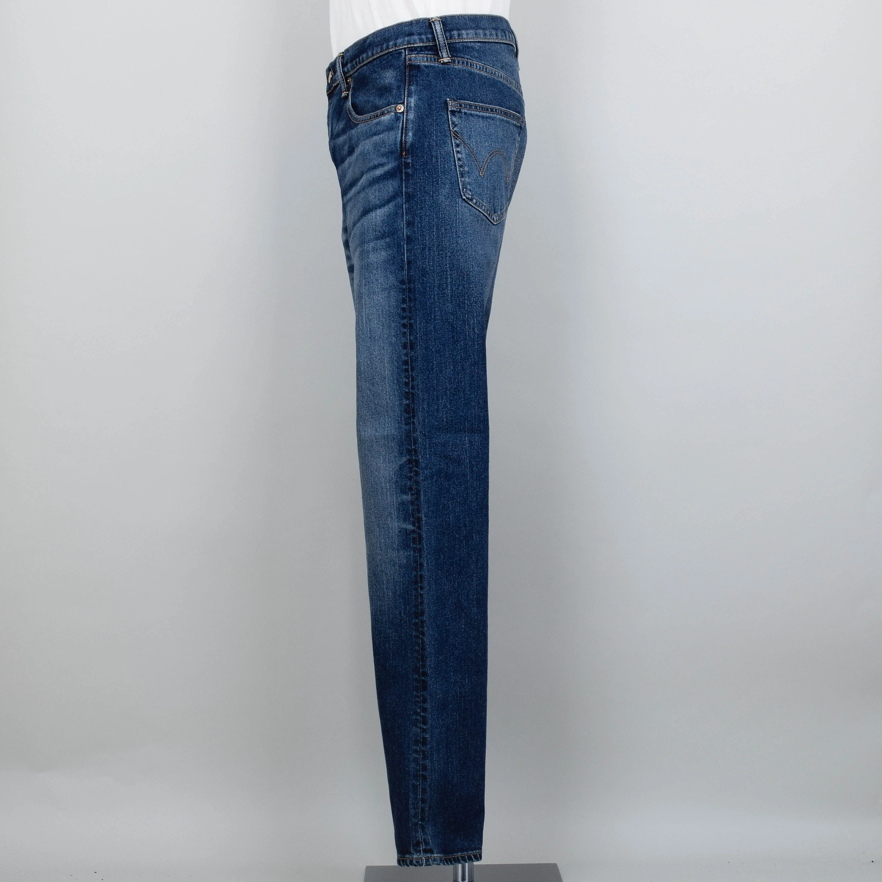 Edwin Regular Tapered Kaihara - Dark Used, Pure Indigo Stretch - Image 2