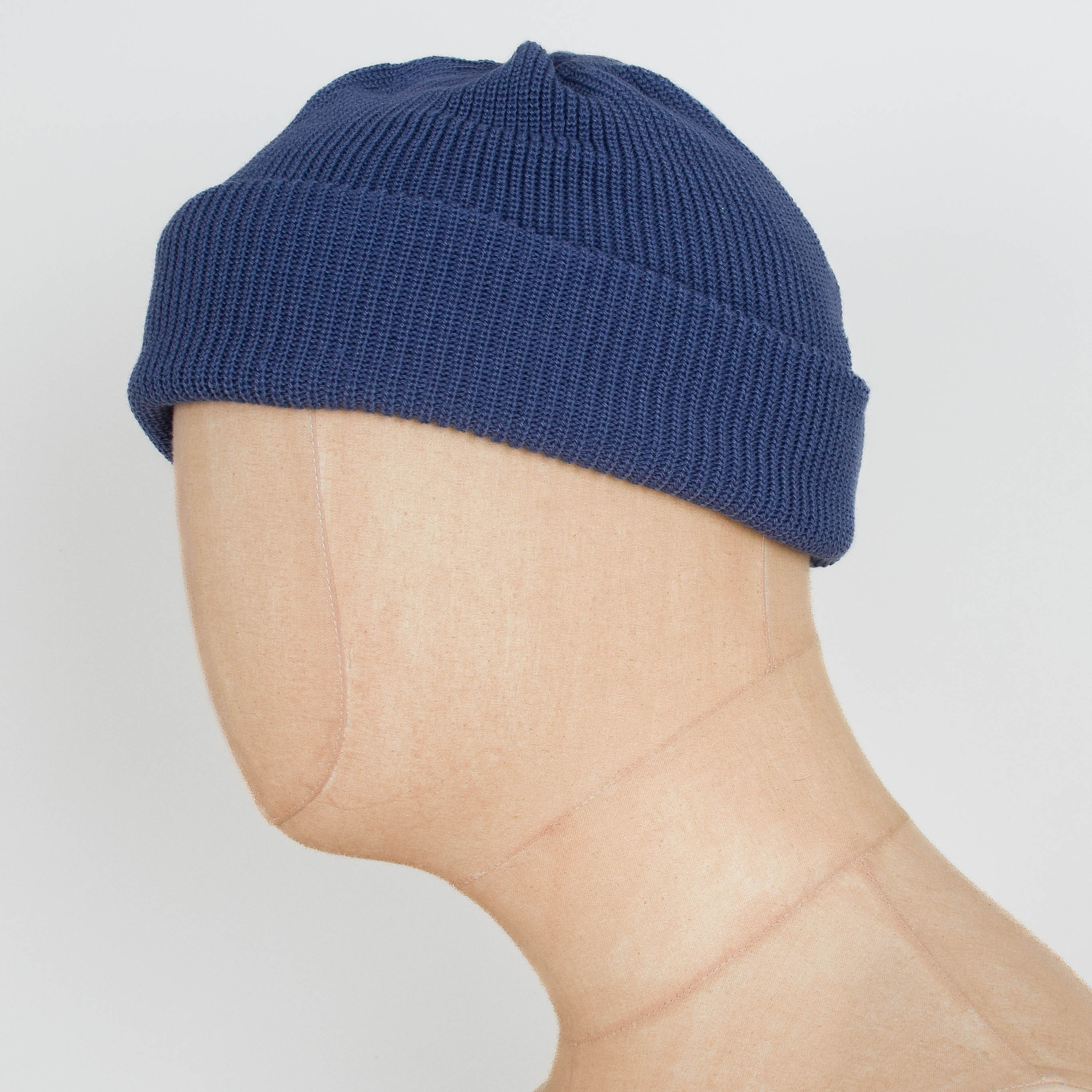 RoToTo Bulky Watch Cap - Smalt Blue - Image 2