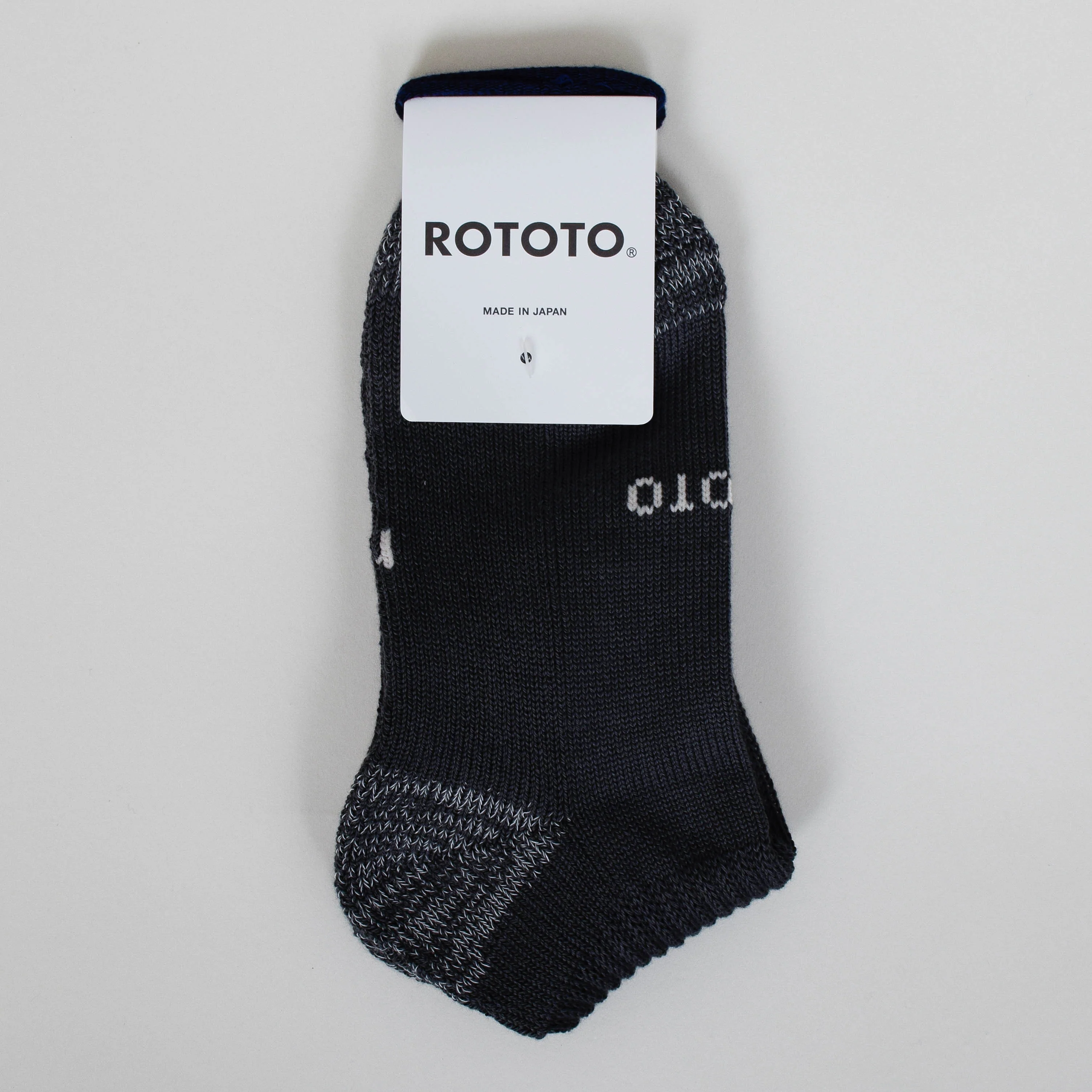 RoToTo R1520 Socks - Charcoal - Image 2