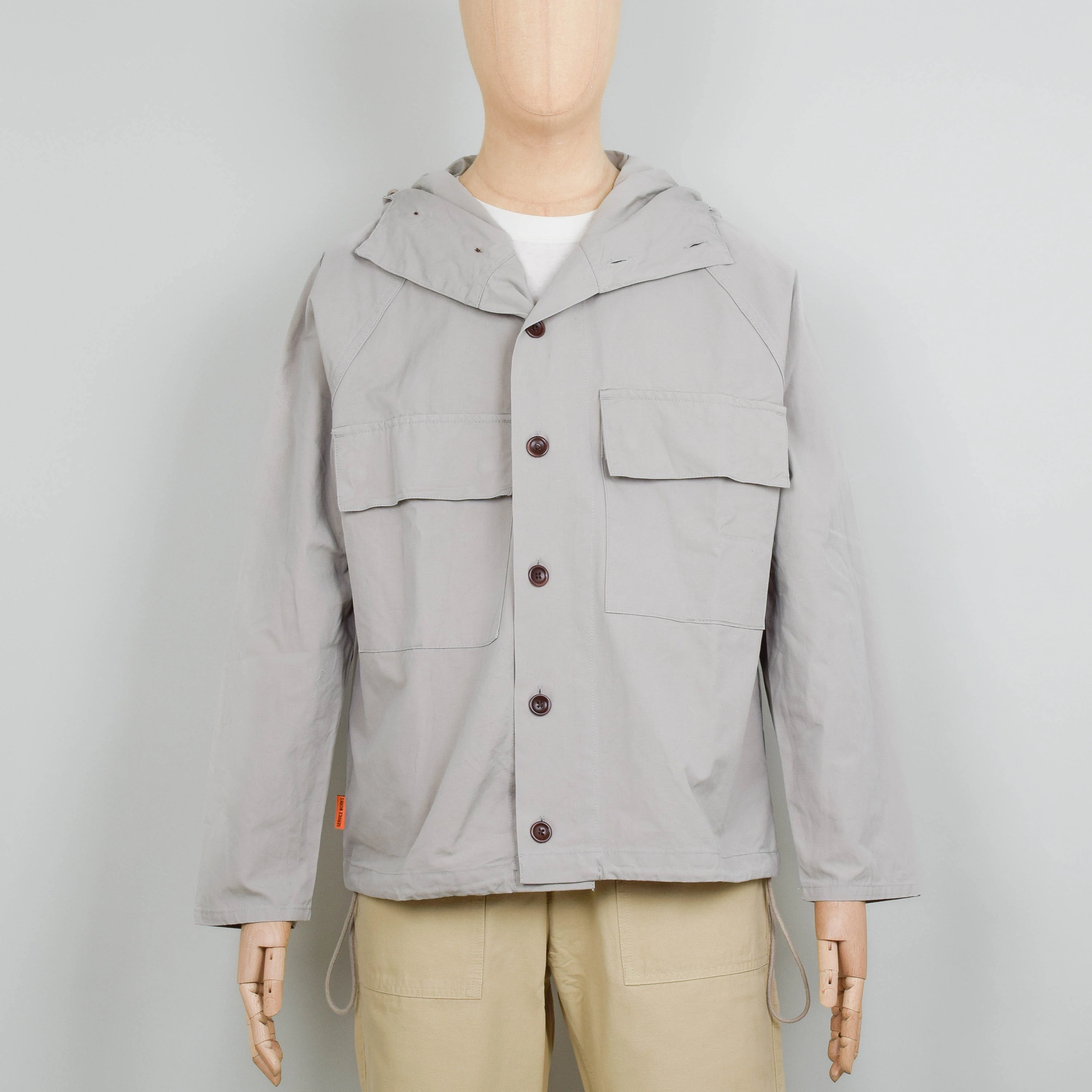 Service Works Allotment Parka - Abbey Stone