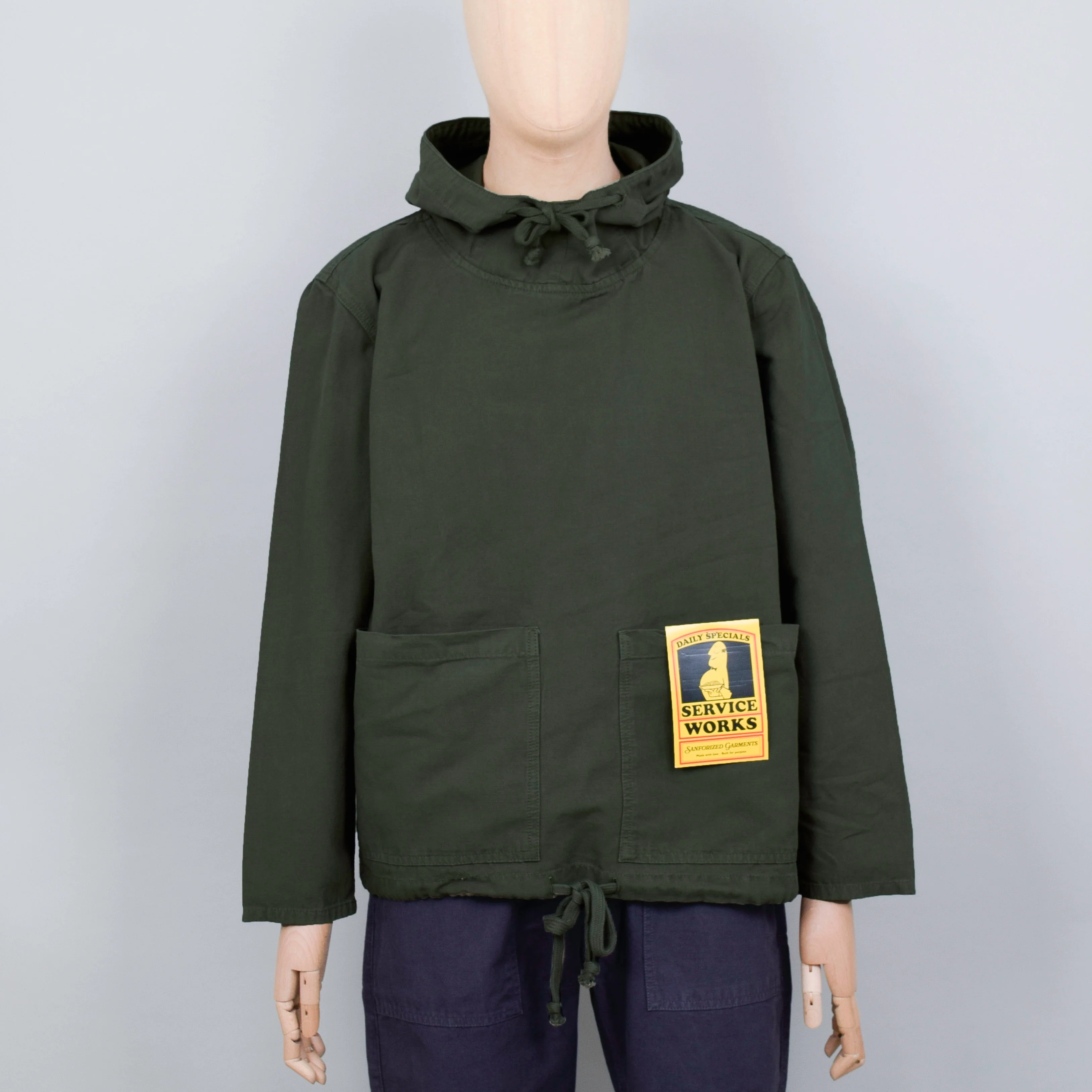 Service Works Canvas Market Smock - Olive