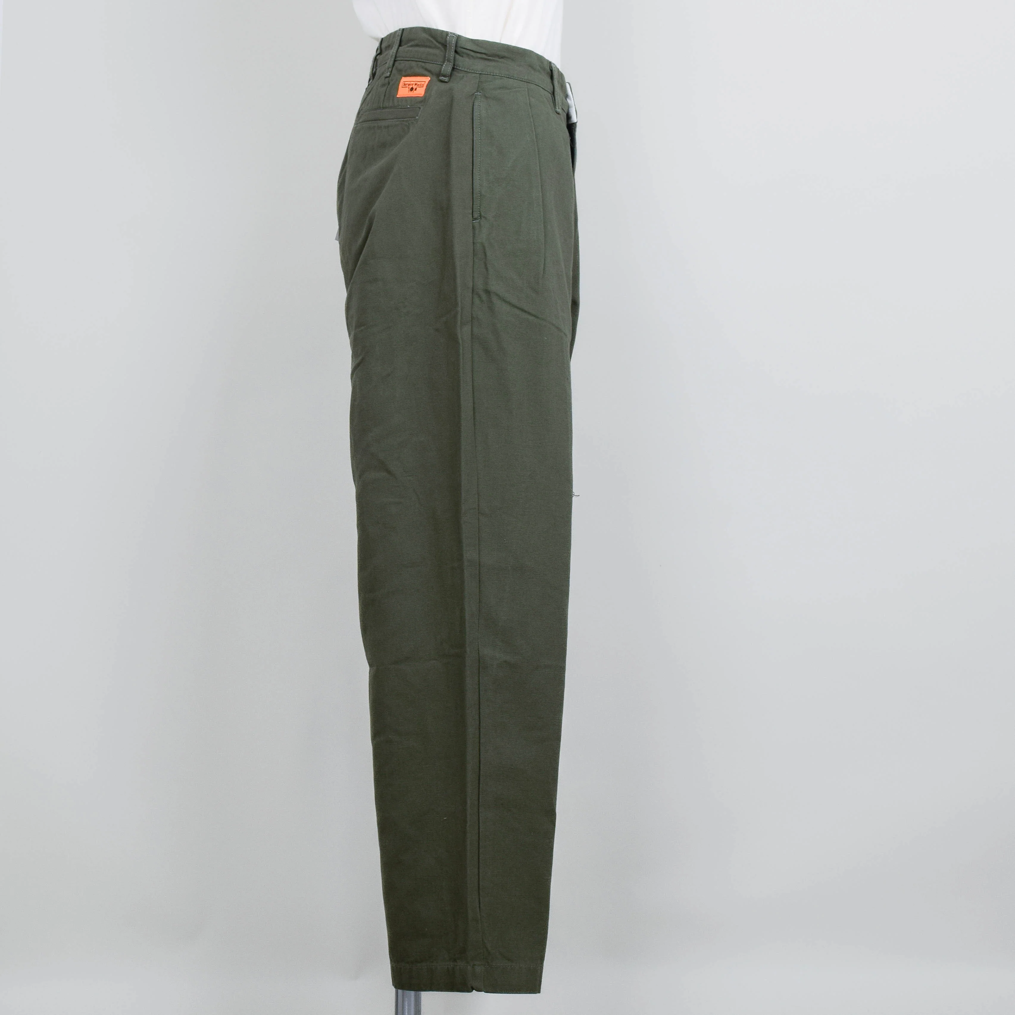 Service Works Canvas Part Timer Pant - Olive - Image 2