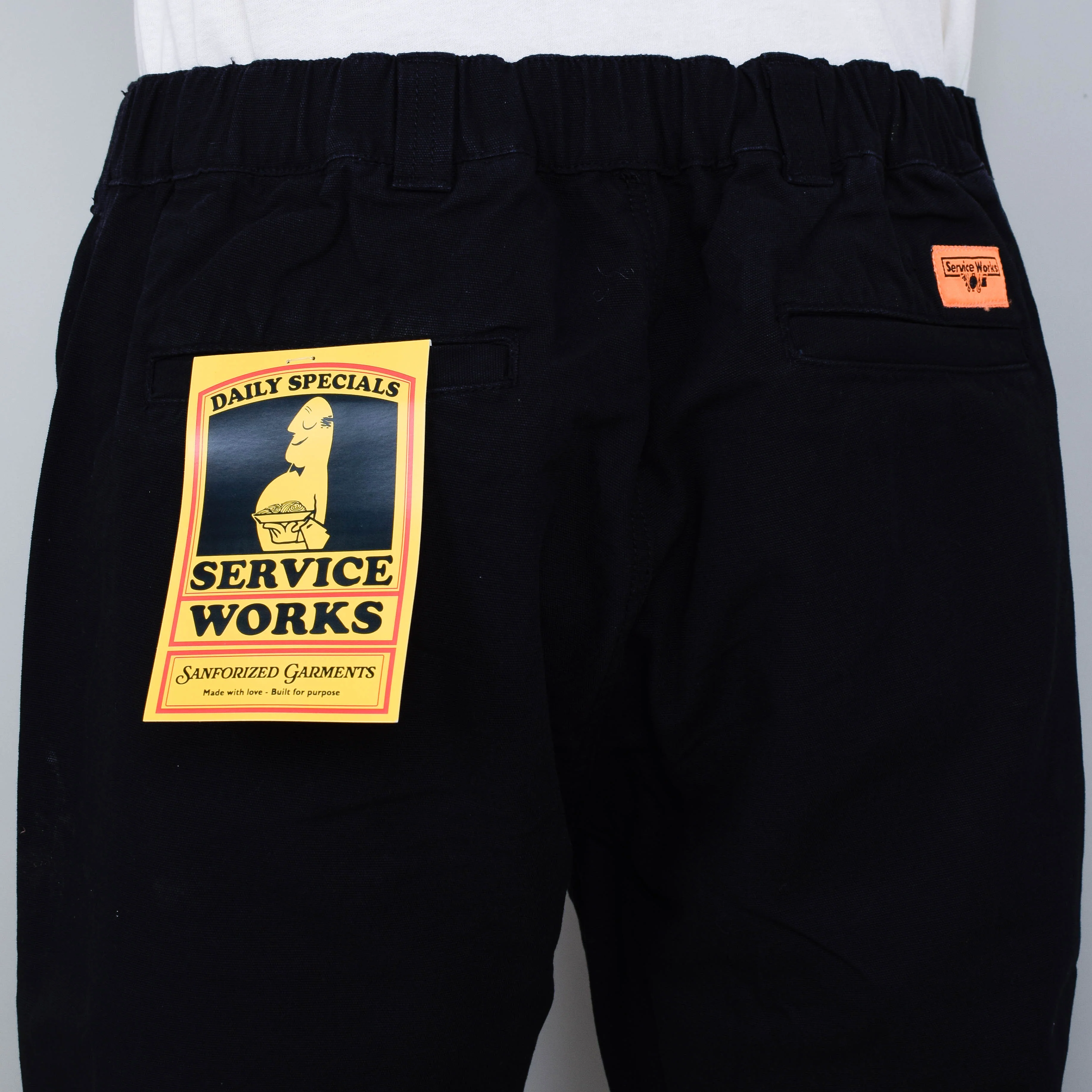 Service Works Canvas Waiters Pants - Black - Image 3