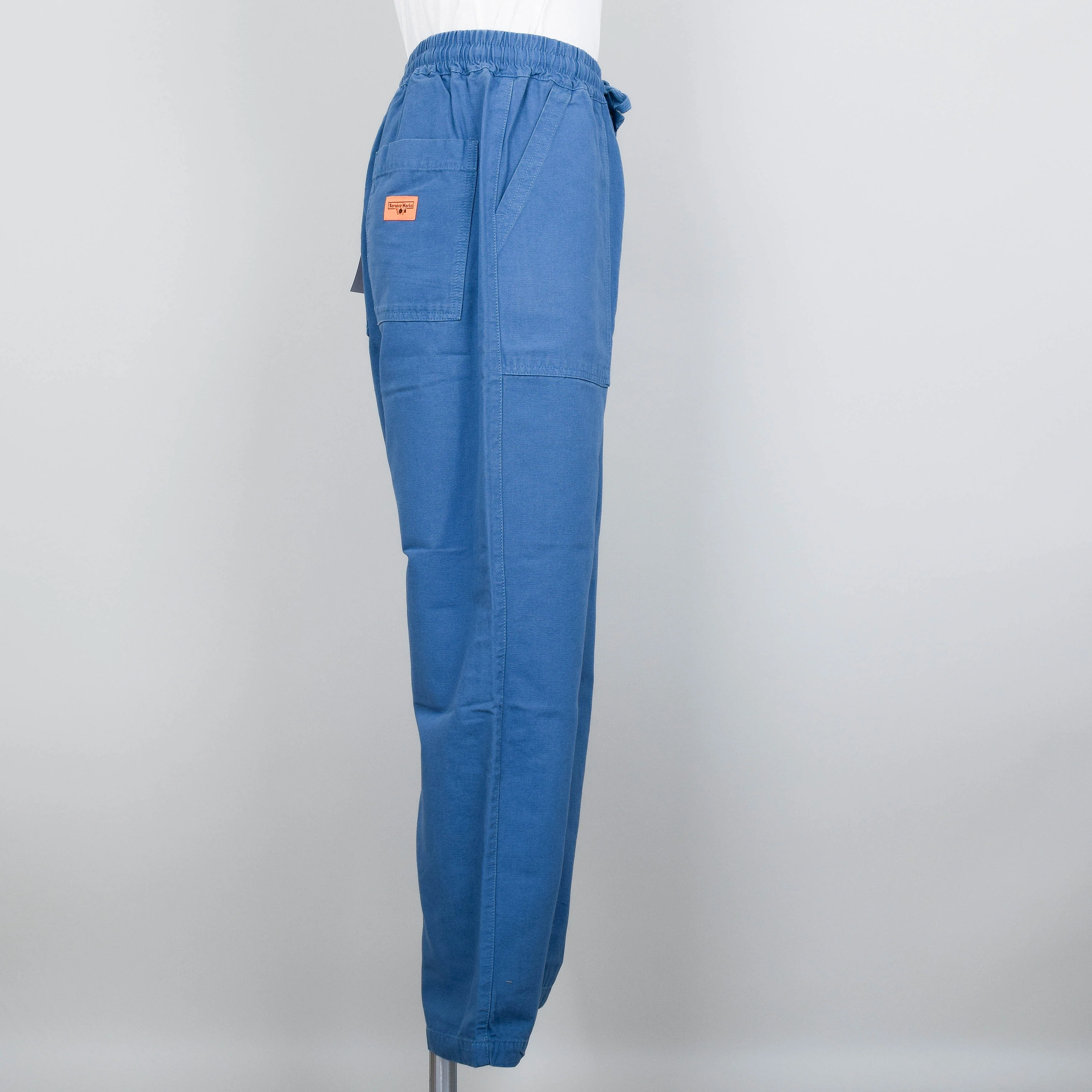Service Works Classic Canvas Chef Pants - Work Blue - Image 2