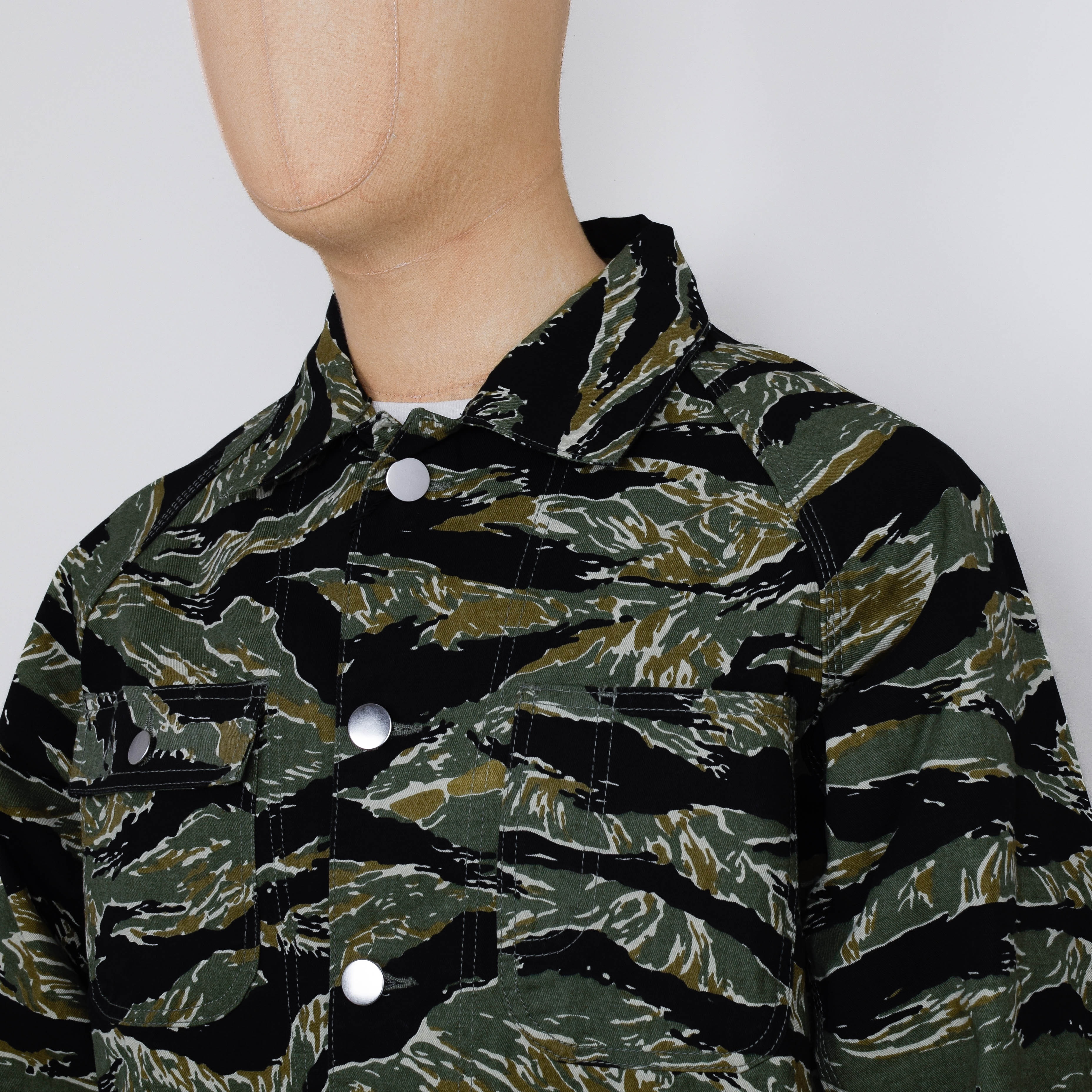 Service Works Patterned Camouflage Coverall Jacket 2.0 - Tigerstripe - Image 2