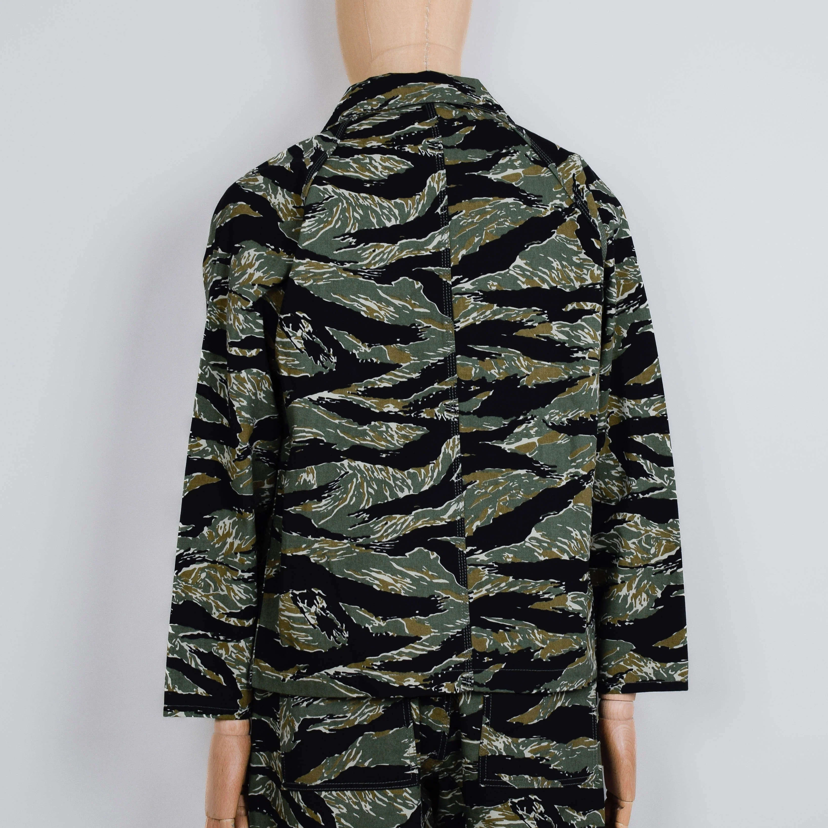 Service Works Patterned Camouflage Coverall Jacket 2.0 - Tigerstripe - Image 3