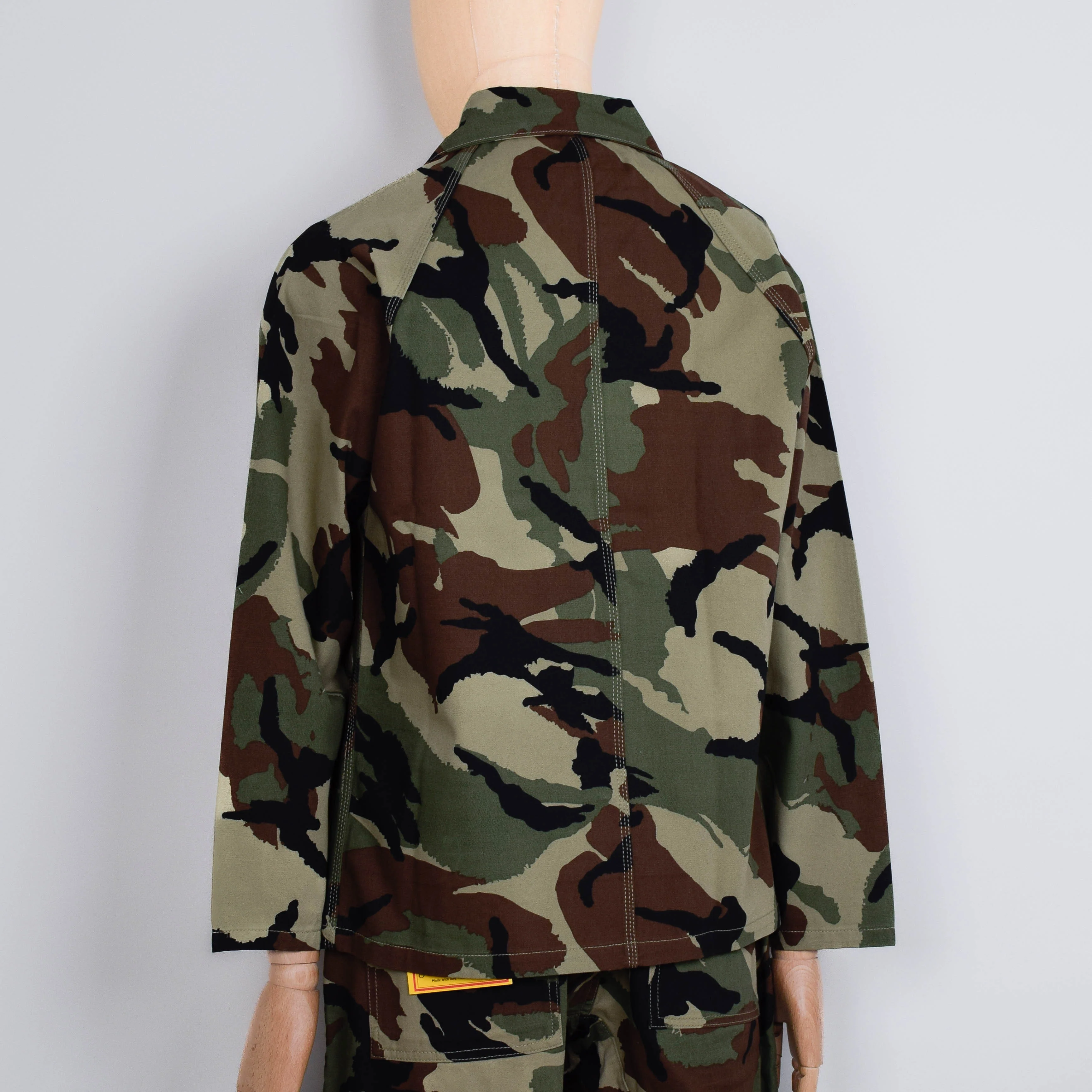 Service Works Patterned Camouflage Coverall Jacket 2.0 - Woodland - Image 3
