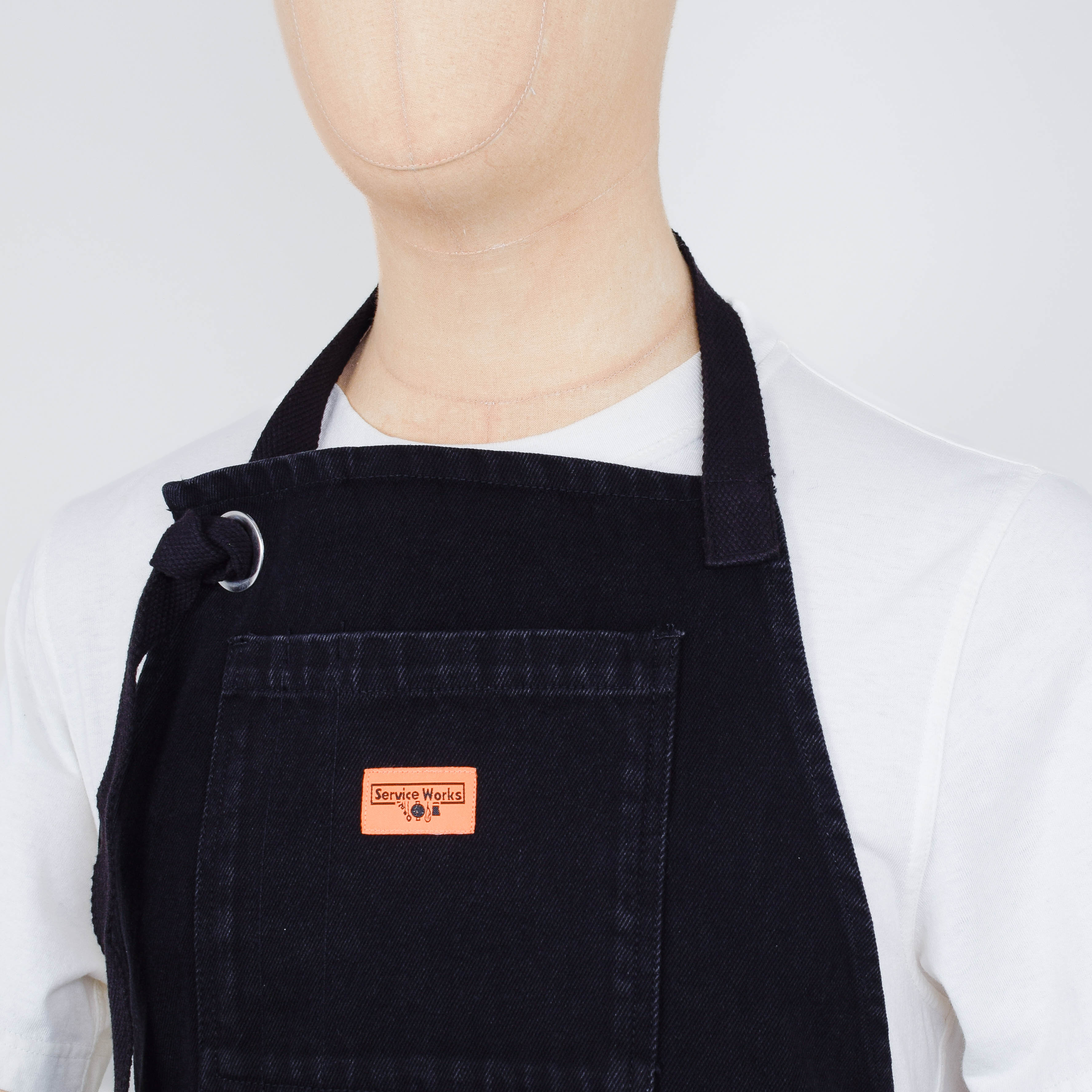 Service Works Denim Apron - Dark Wash - Image 2