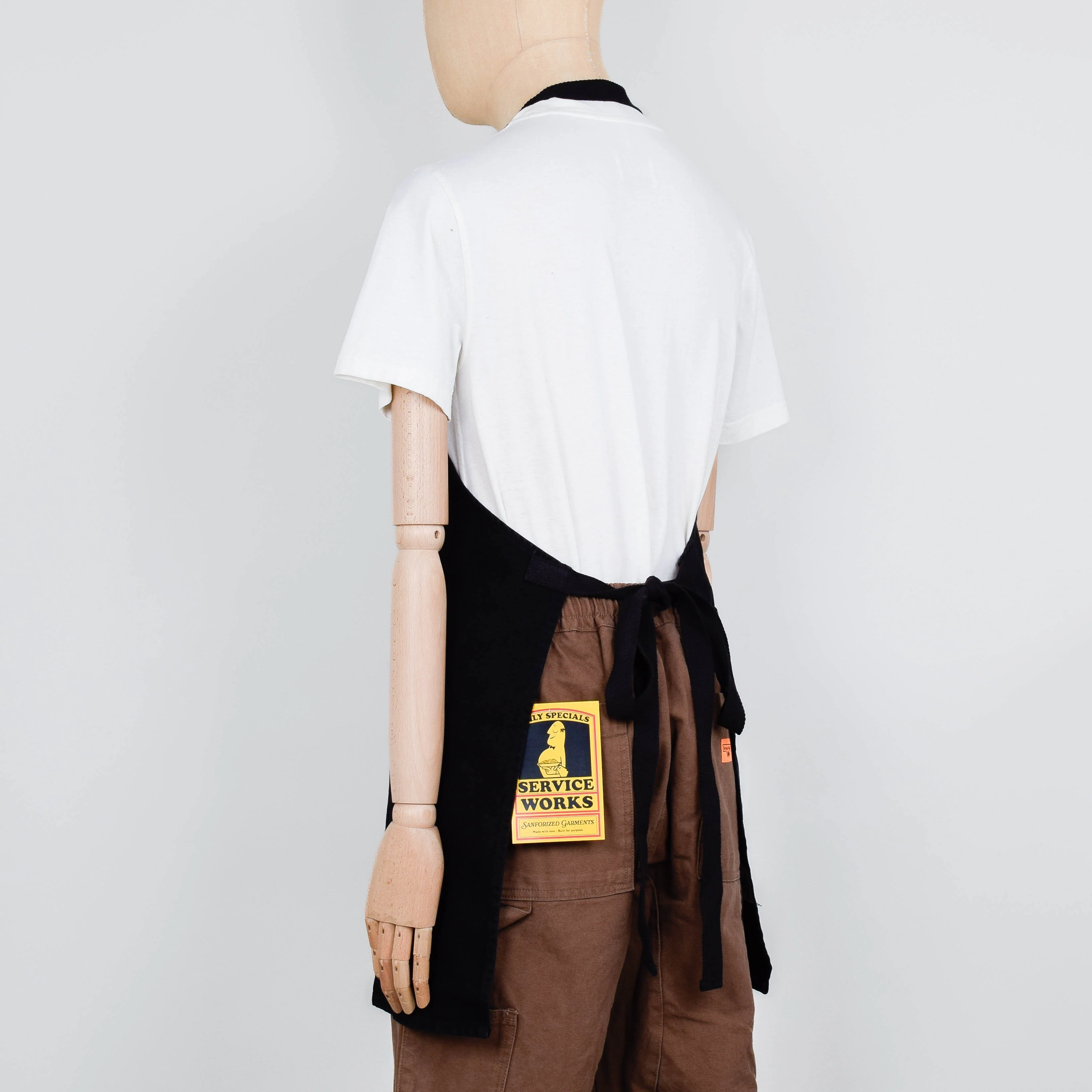 Service Works Denim Apron - Dark Wash - Image 3