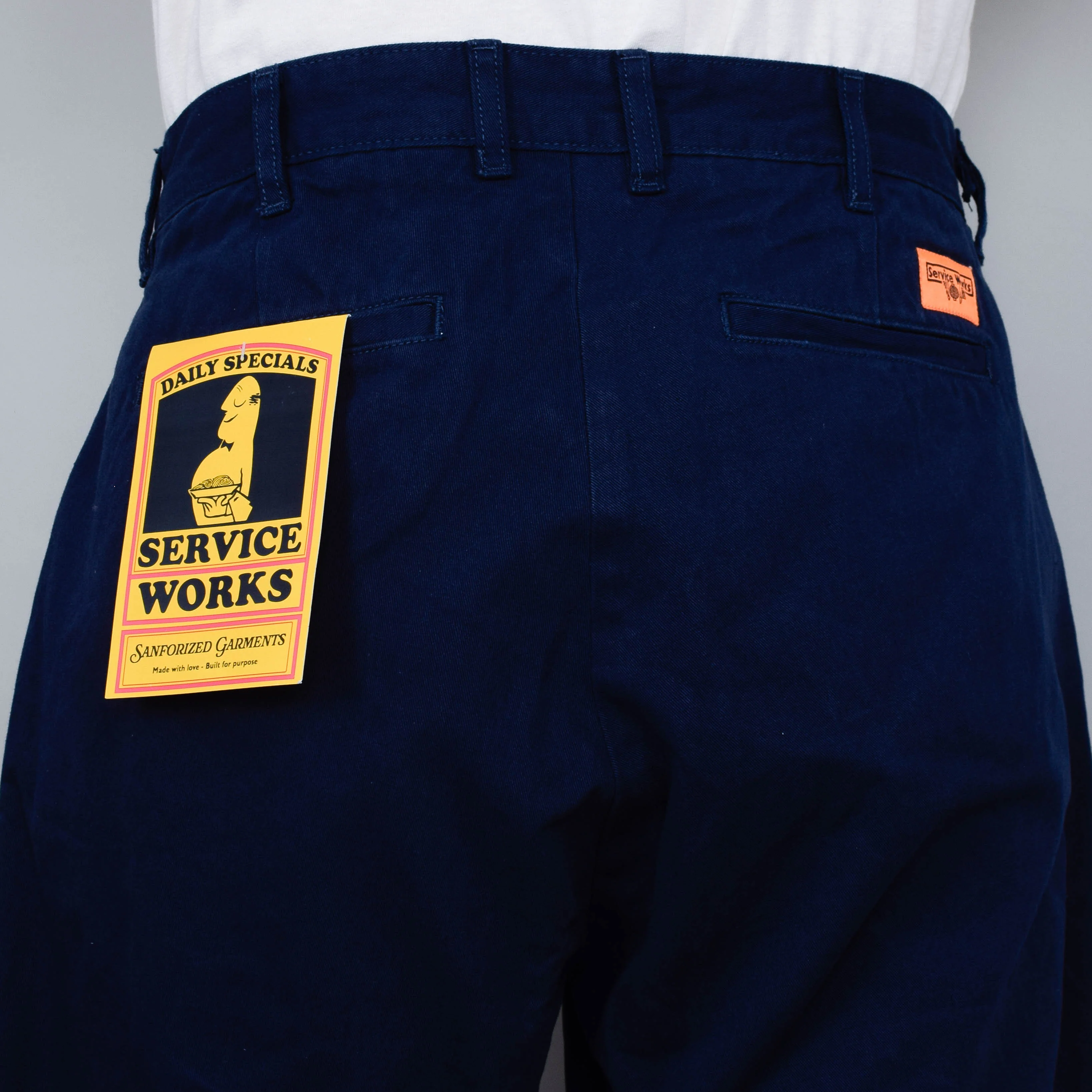Service Works Drill Part Timer Pant - Navy - Image 3