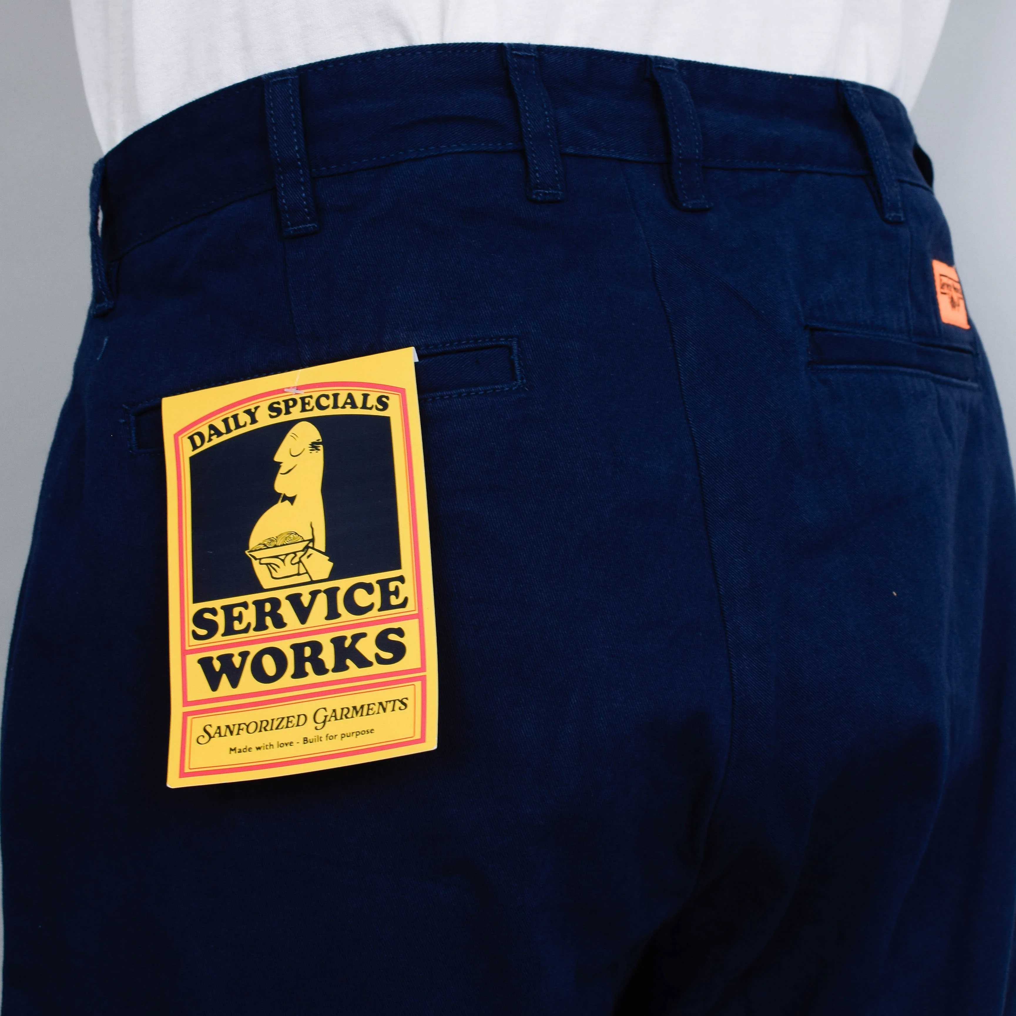 Service Works Drill Part Timer Short - Navy - Image 3