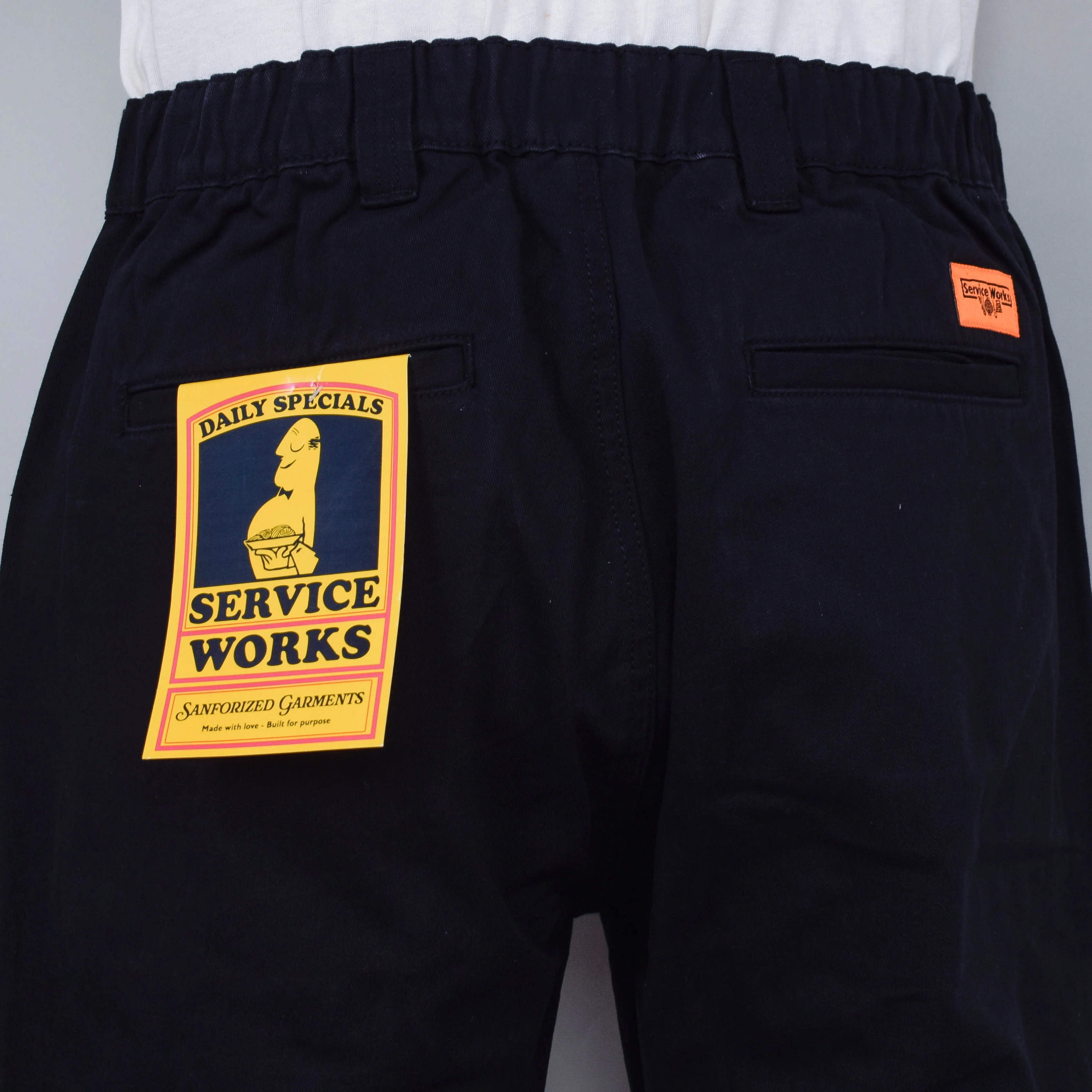 Service Works Drill Waiters Pants - Black - Image 3