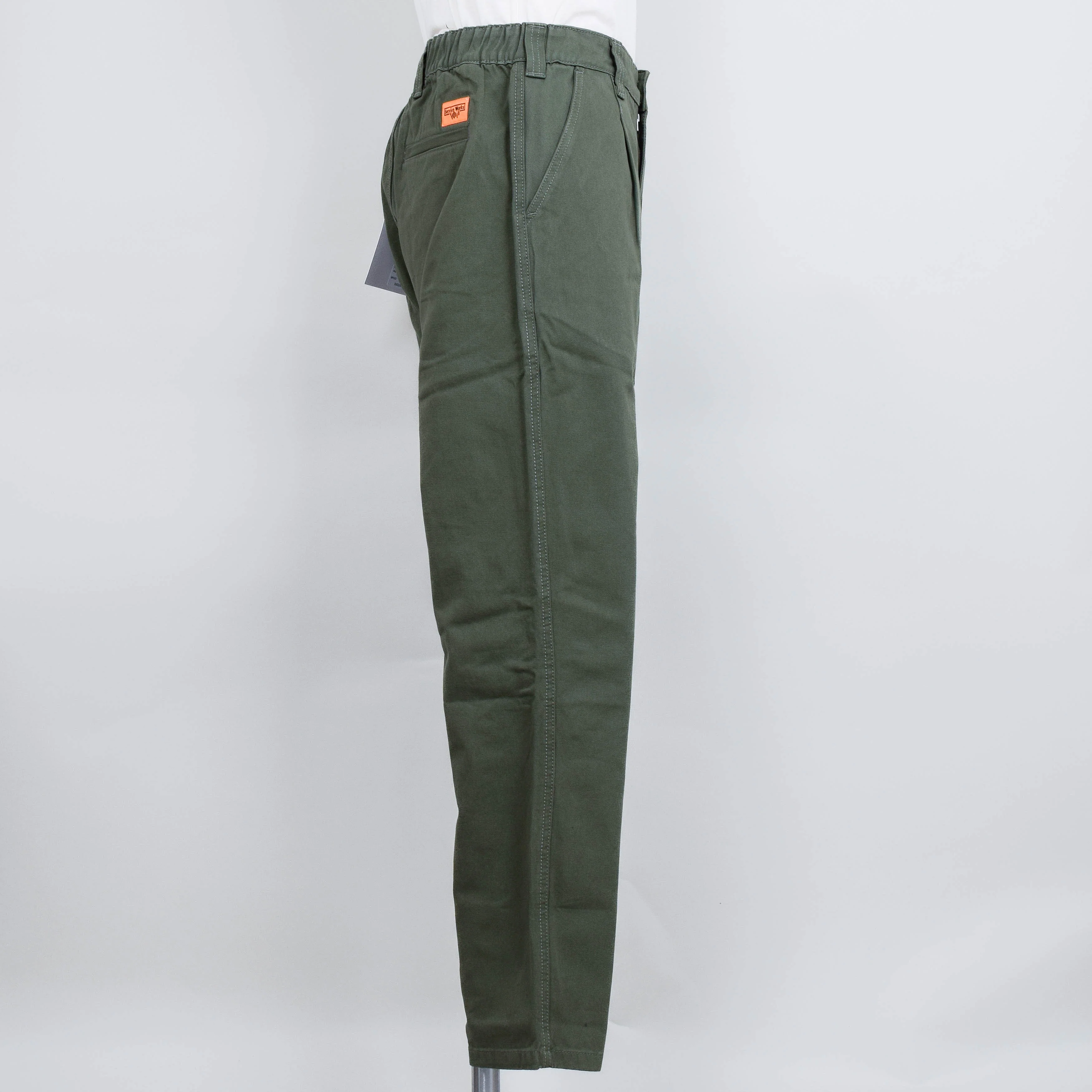 Service Works Drill Waiters Pants - Olive - Image 2