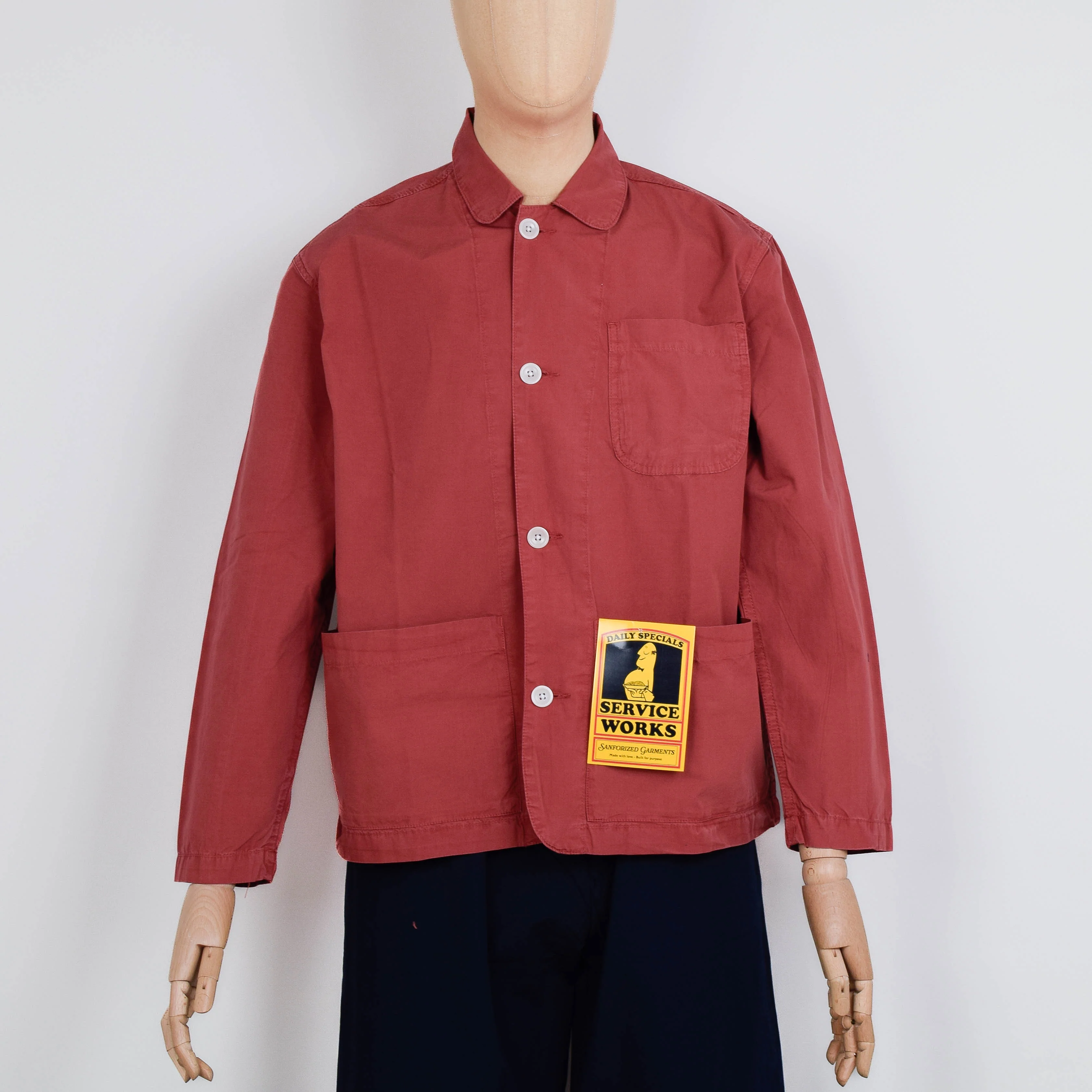 Service Works Easy Chef Shirt - Clay
