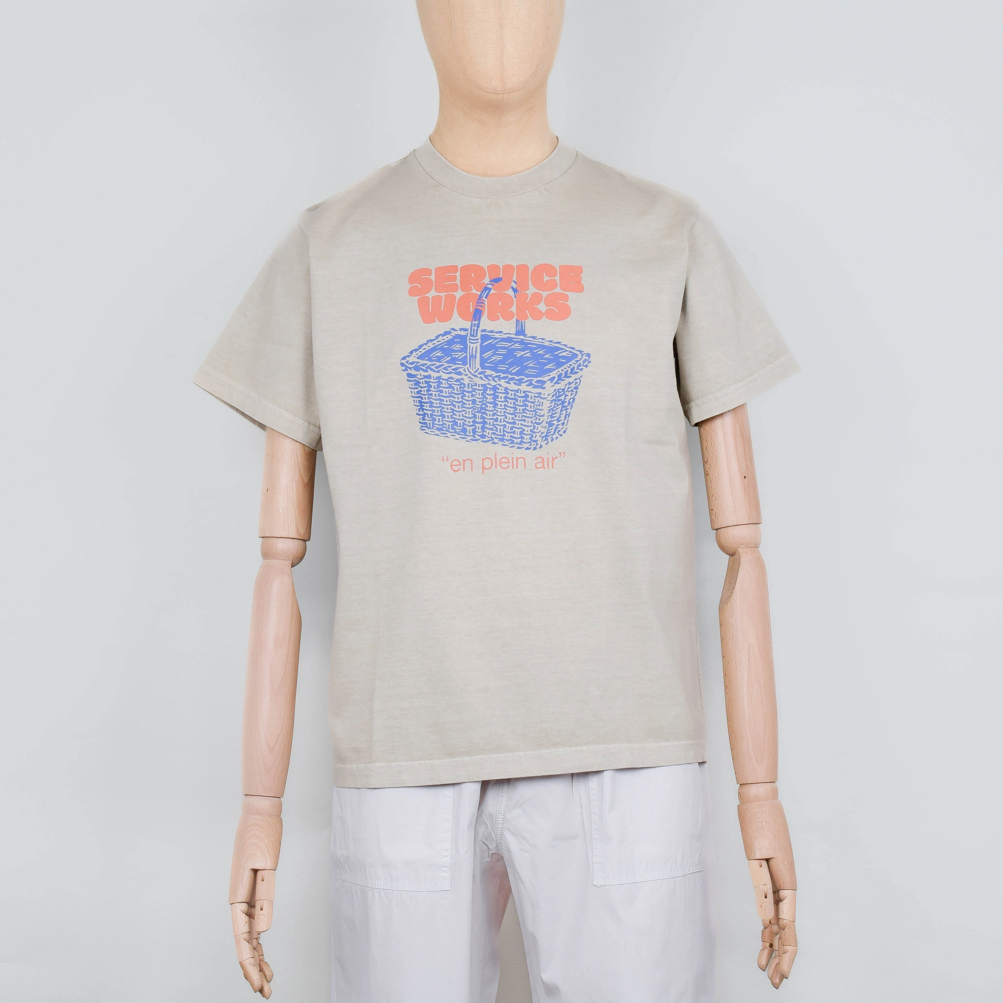 Service Works En Plein Air Tee - Stone