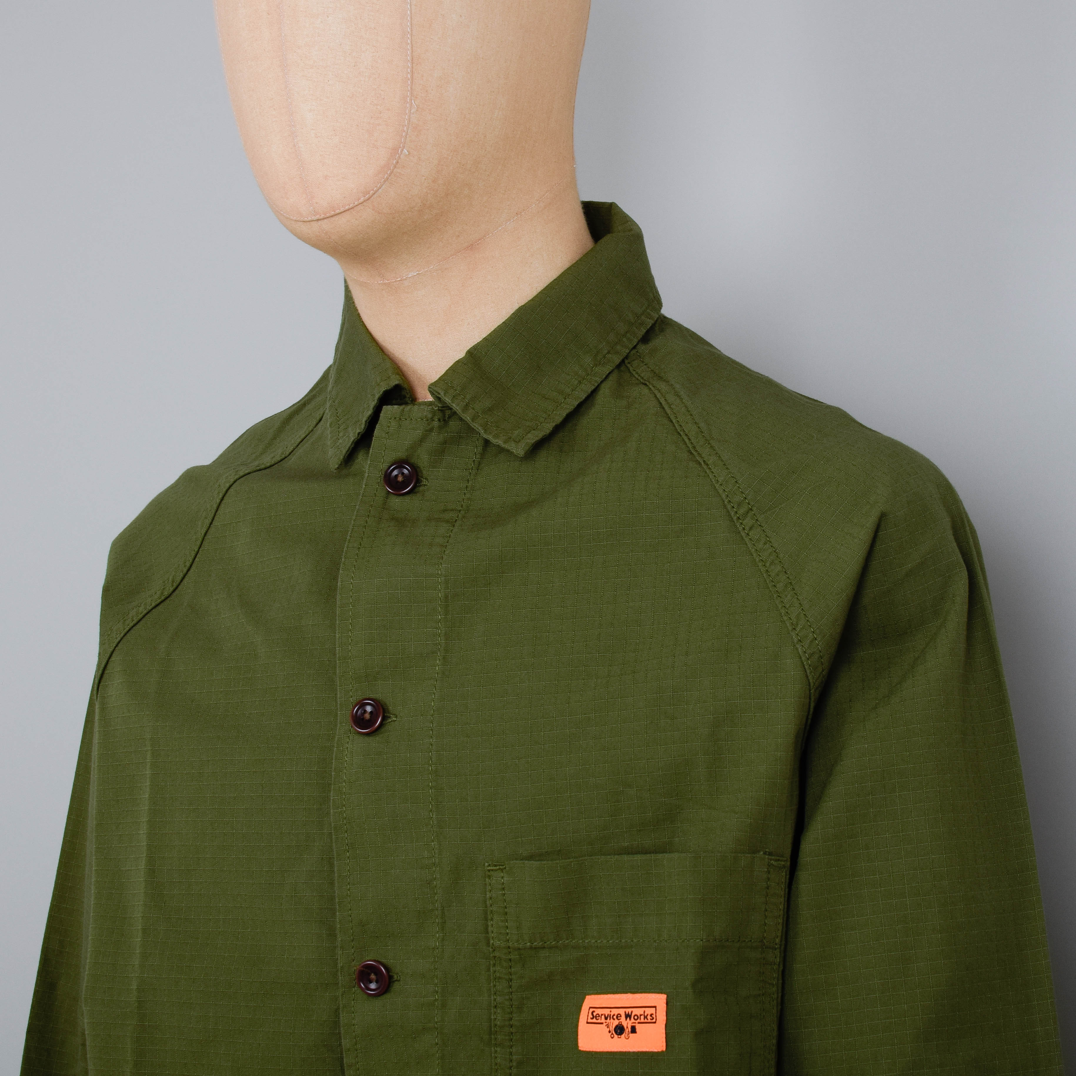 Service Works FOH Jacket - Pesto - Image 2