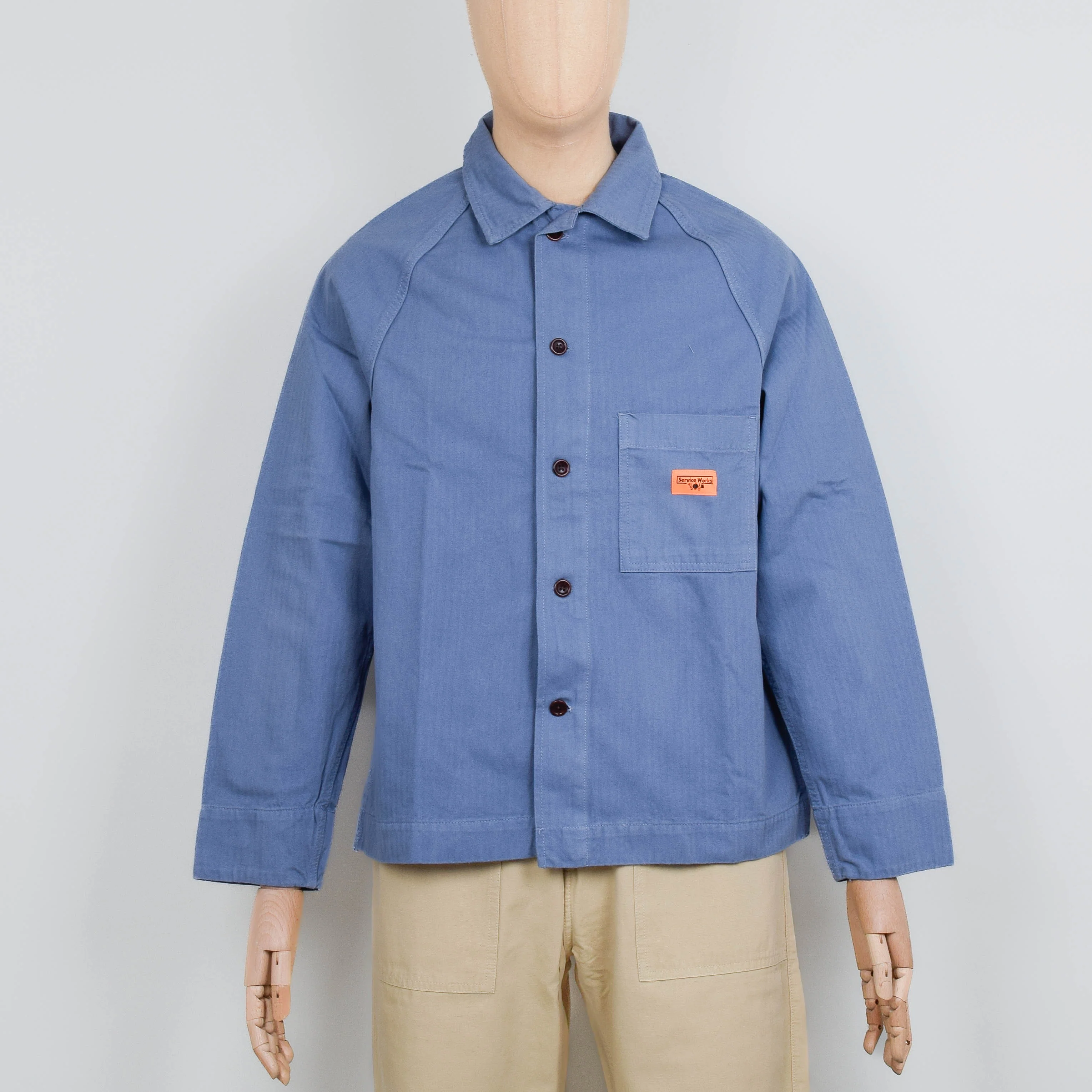 Service Works Herringbone FOH Jacket - Harbour