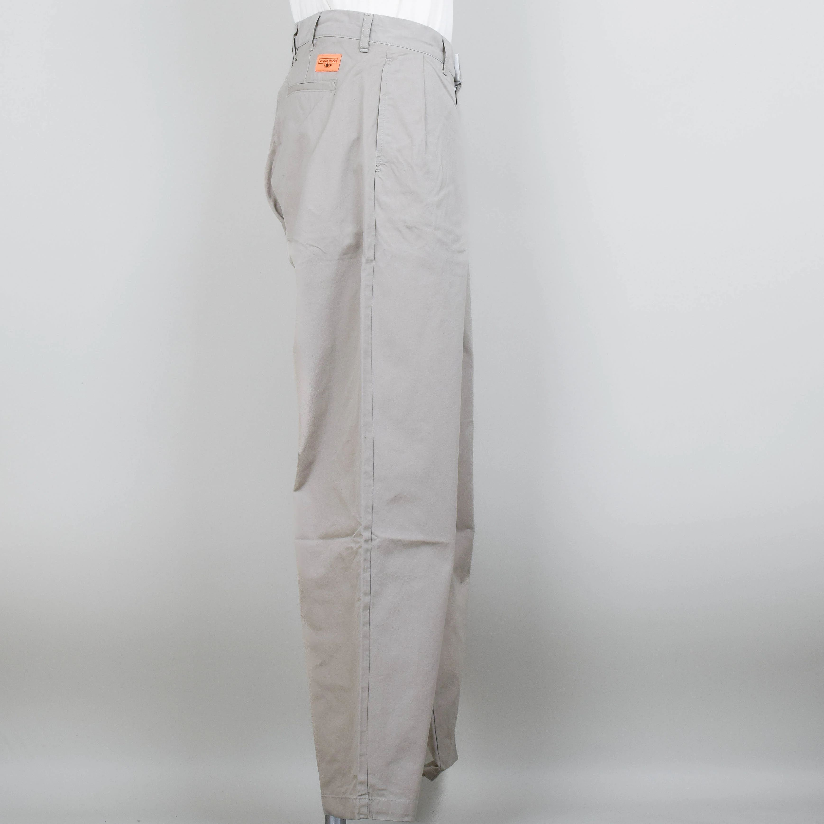 Service Works Part Timer Pant Twill - Stone - Image 2