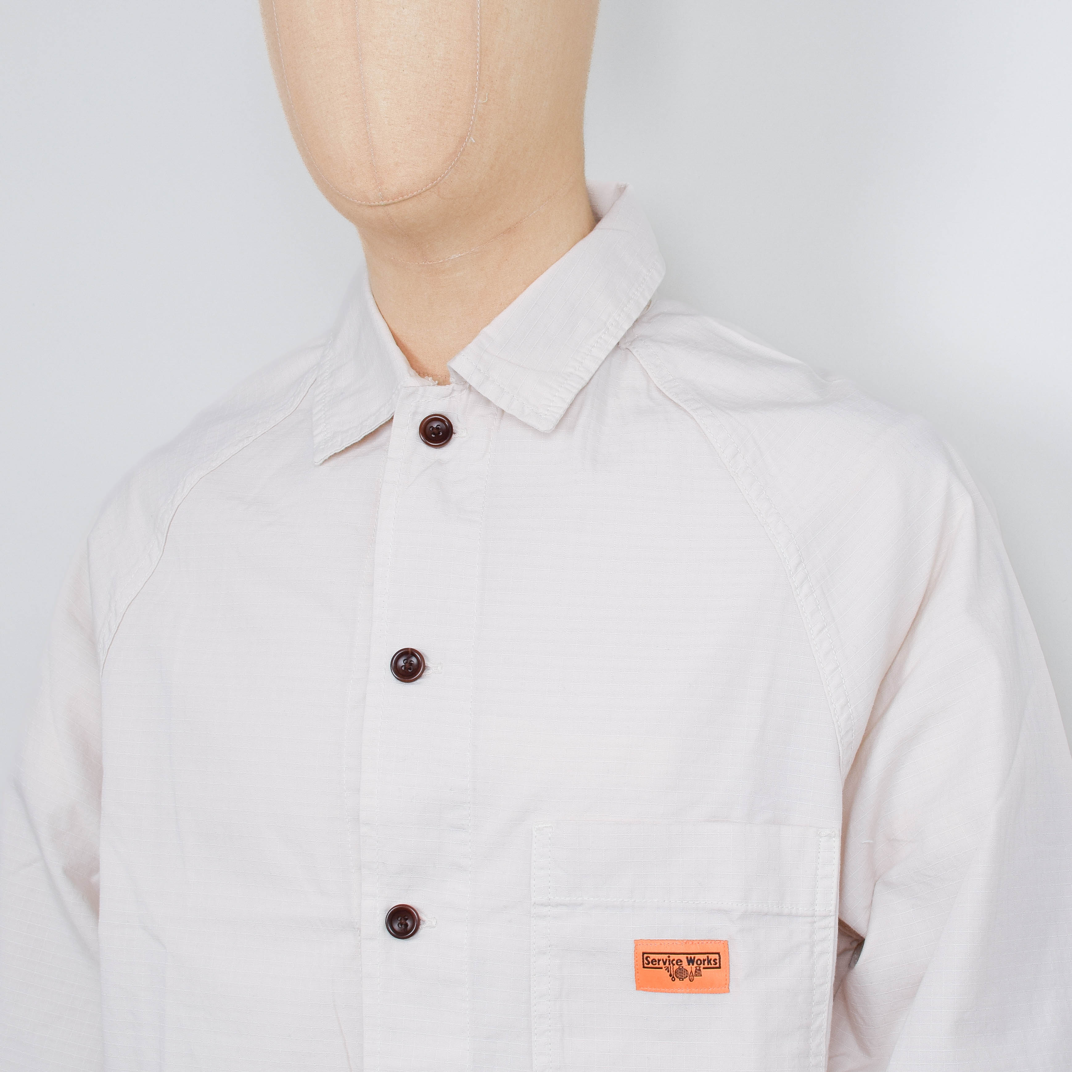 Service Works Ripstop FOH Jacket - Bone - Image 2
