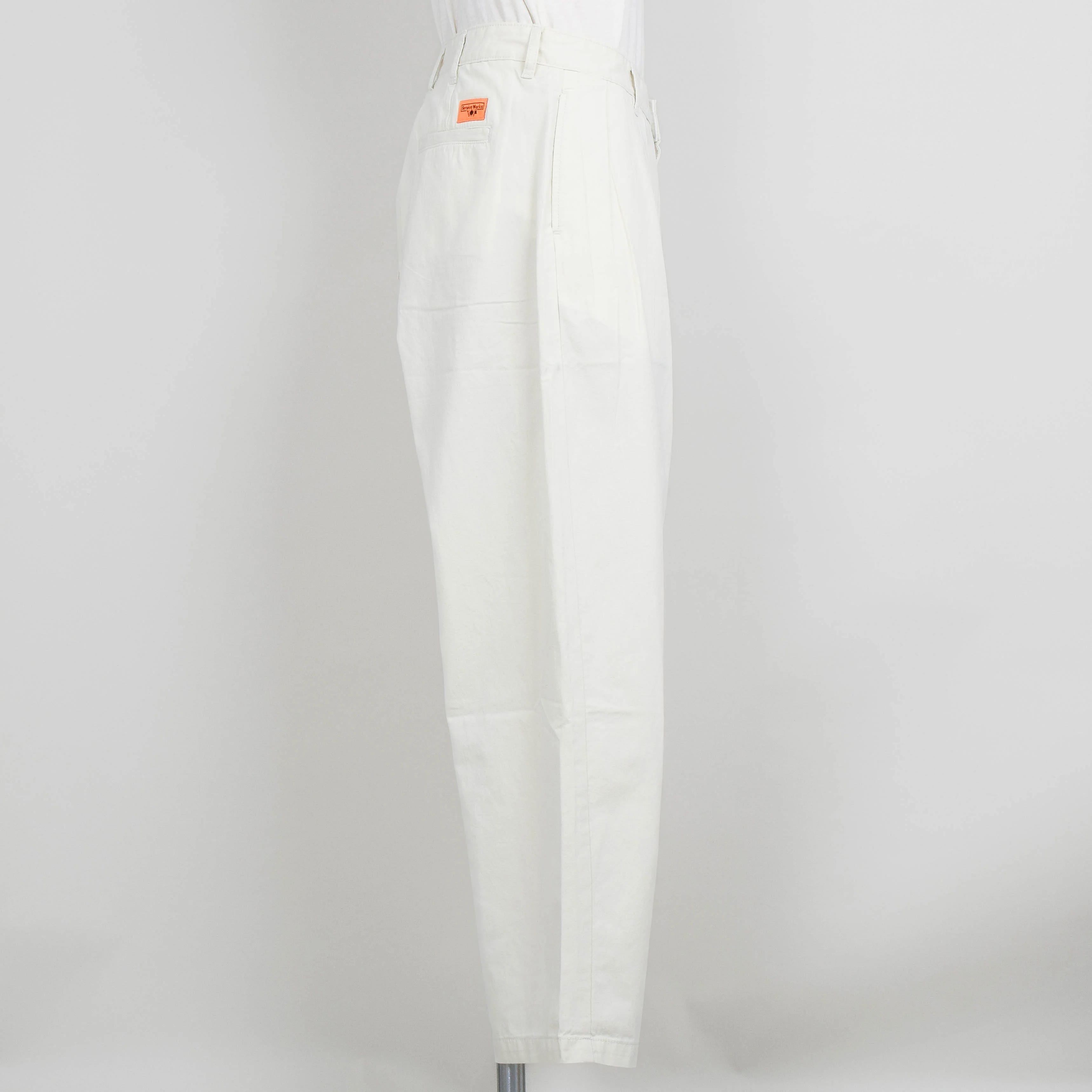 Service Works Twill Part Timer Pant - Off White - Image 2
