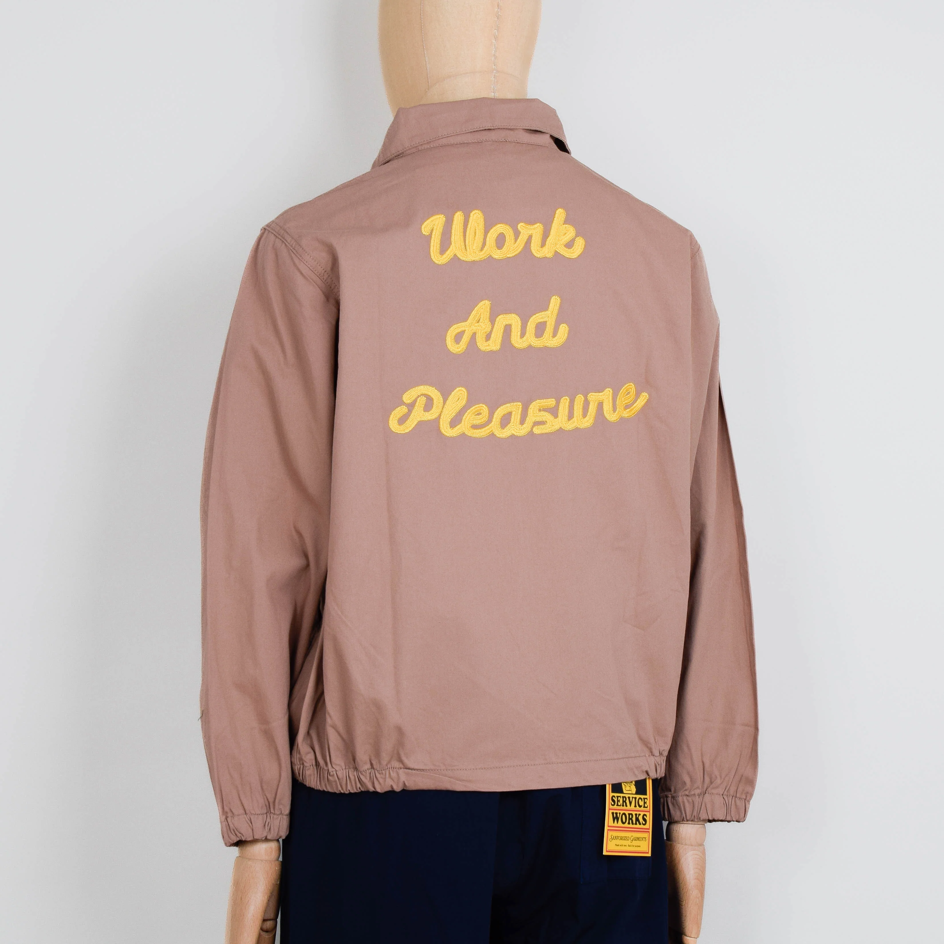 Service Works Twill Work Jacket- Mushroom - Image 3