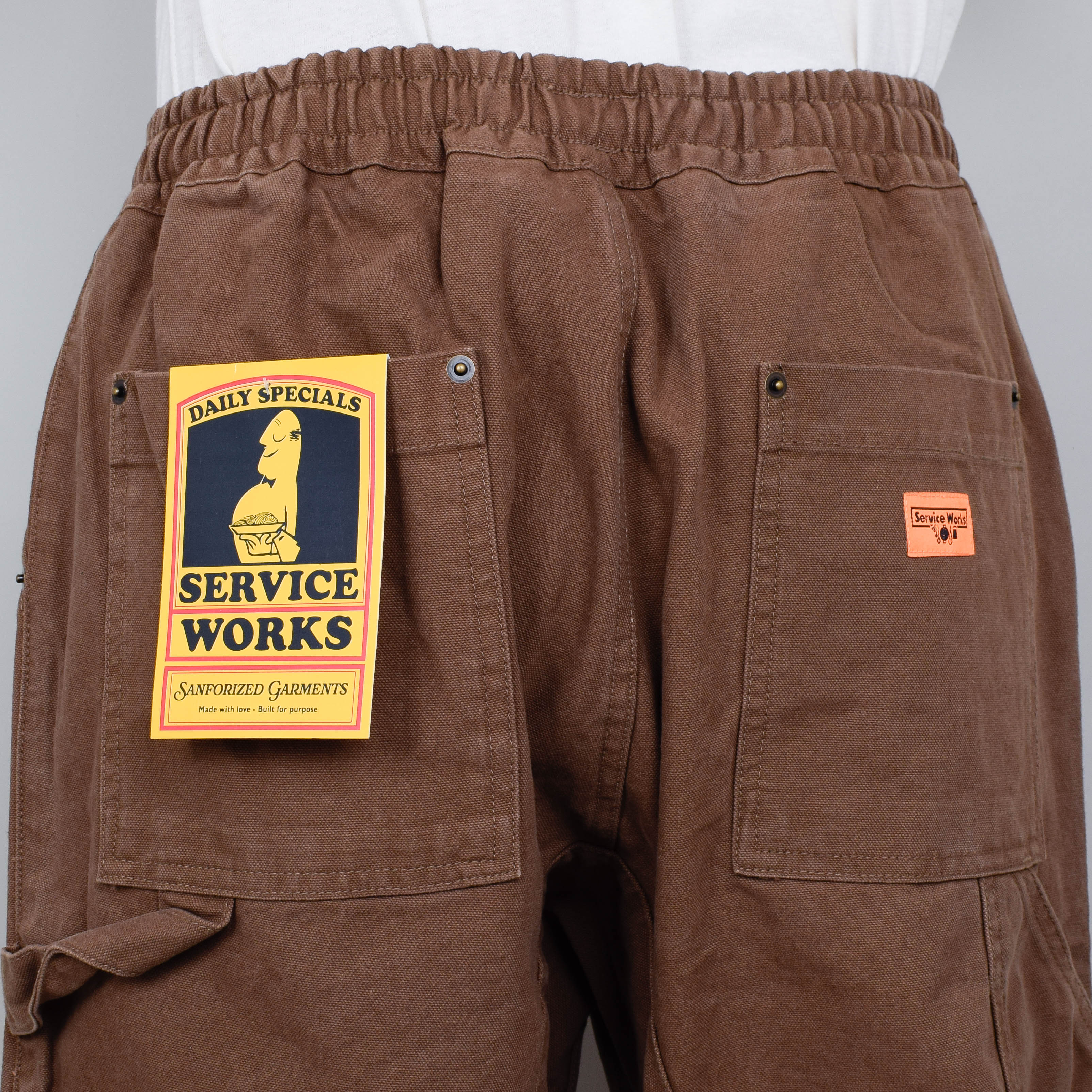 Service Works Utility Chef Pants - Bark - Image 3