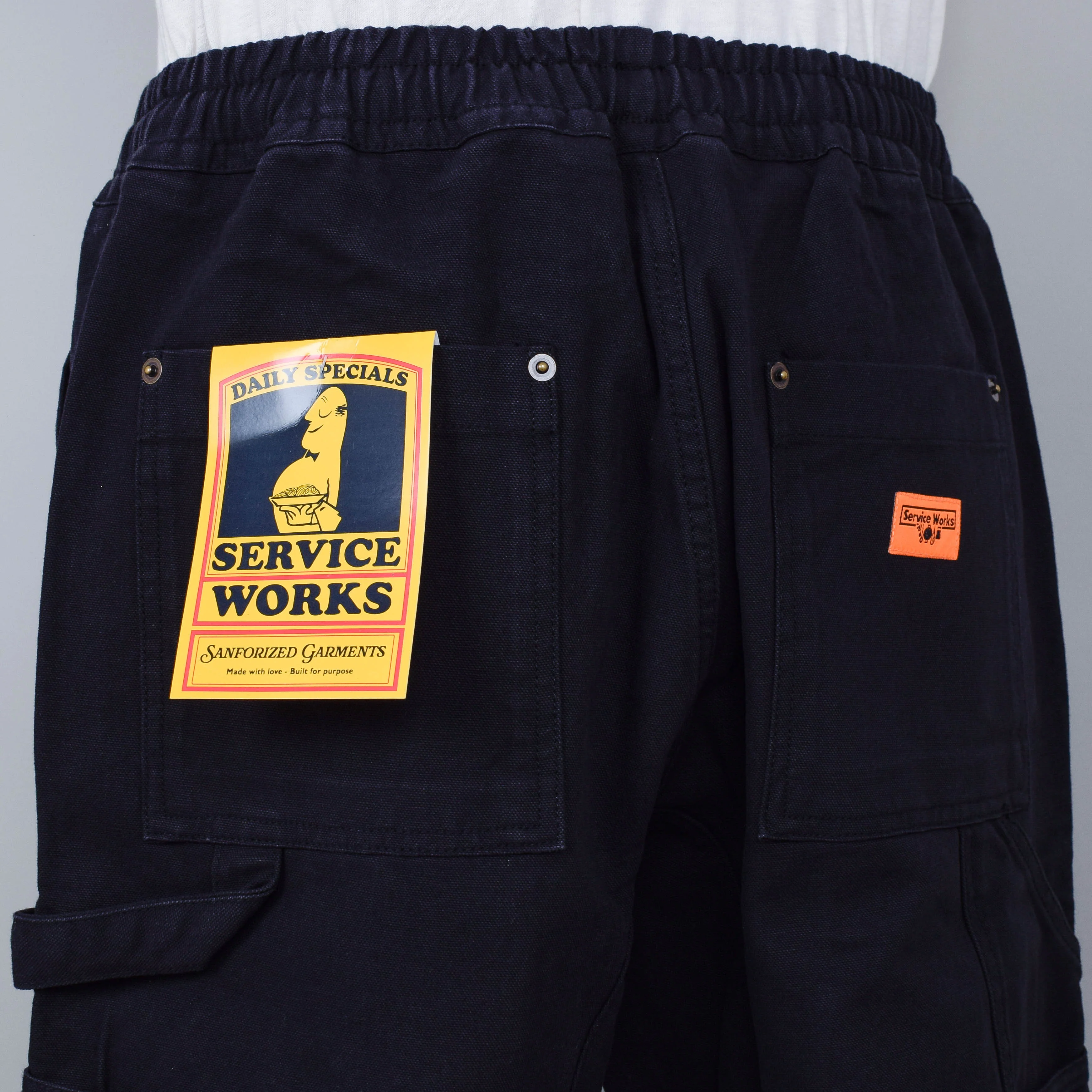 Service Works Utility Chef Pants - Black - Image 3