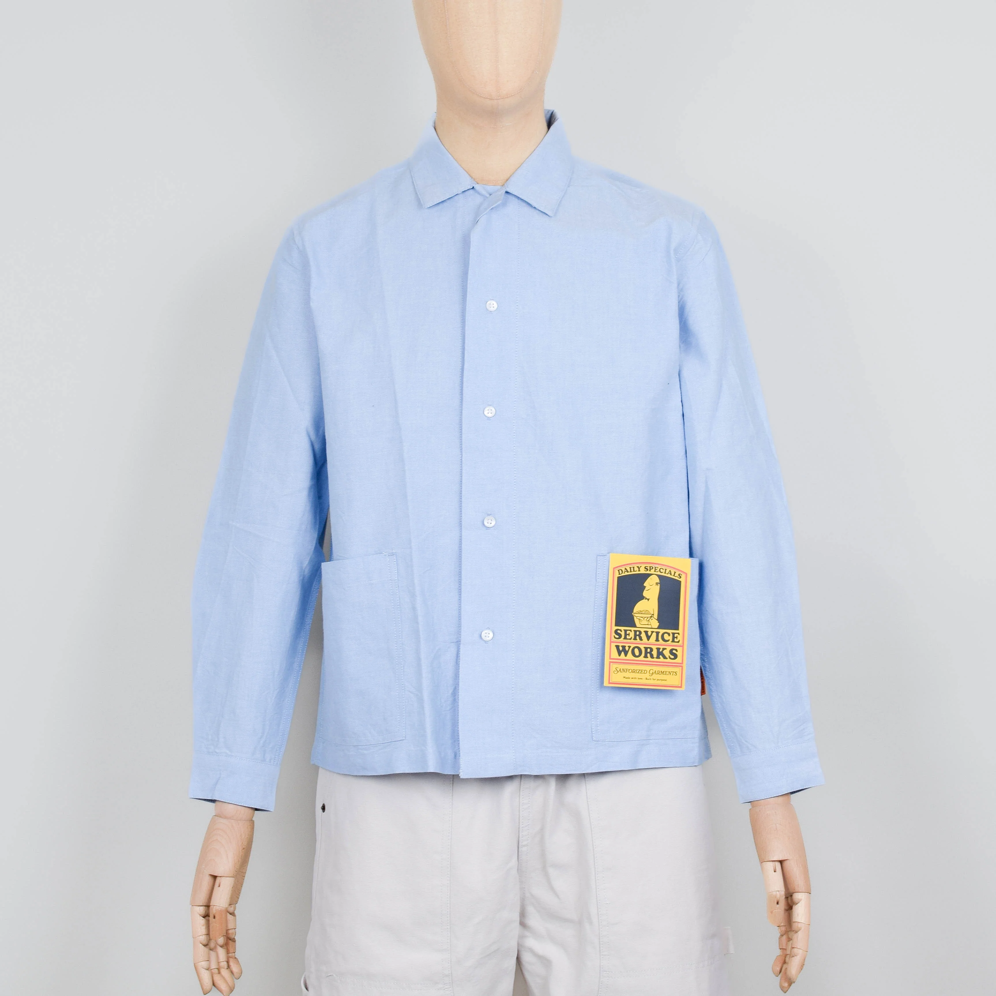 Service Works Waiter Shirt - Oxford Blue