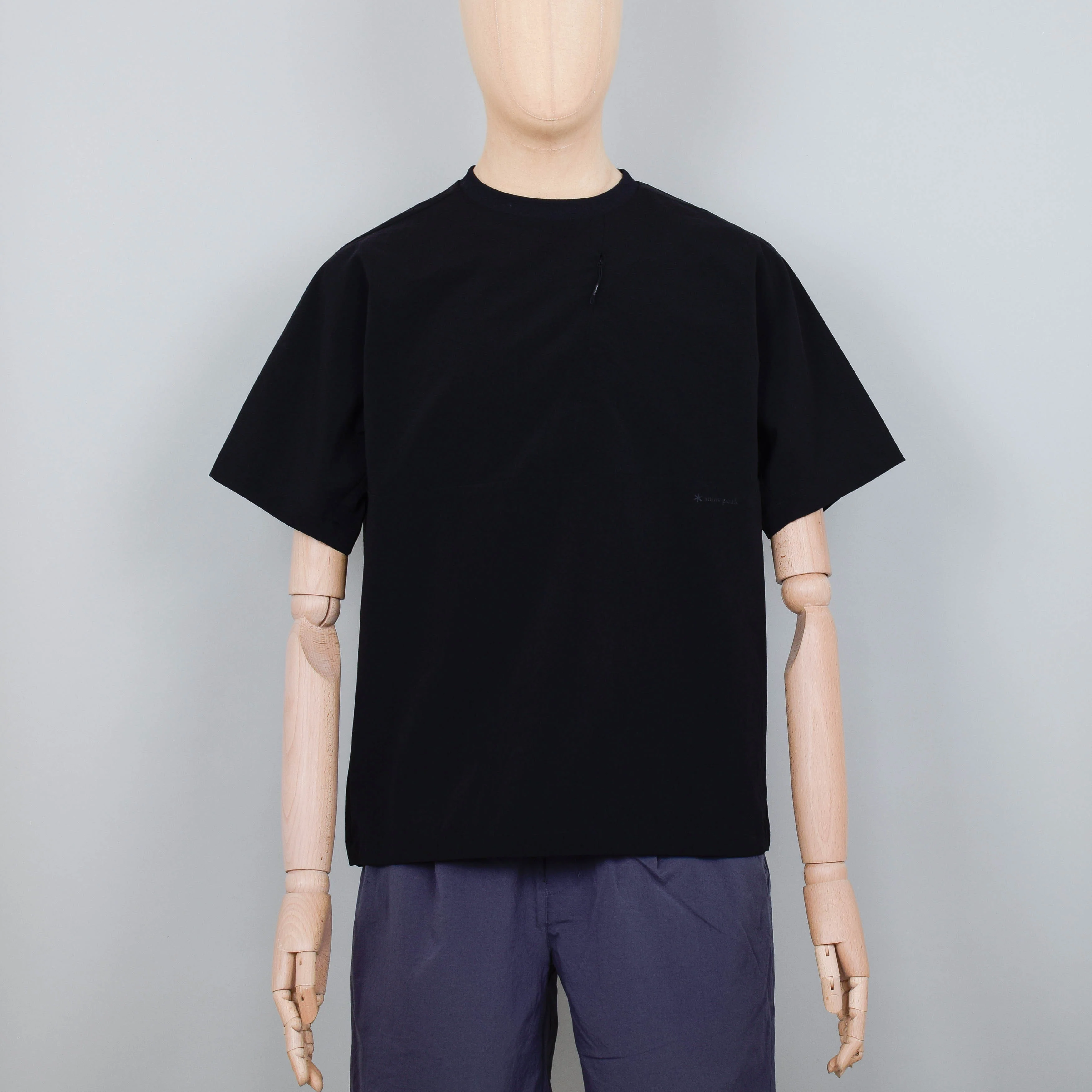 Snow Peak Breathable Quick Dry T Shirt - Black