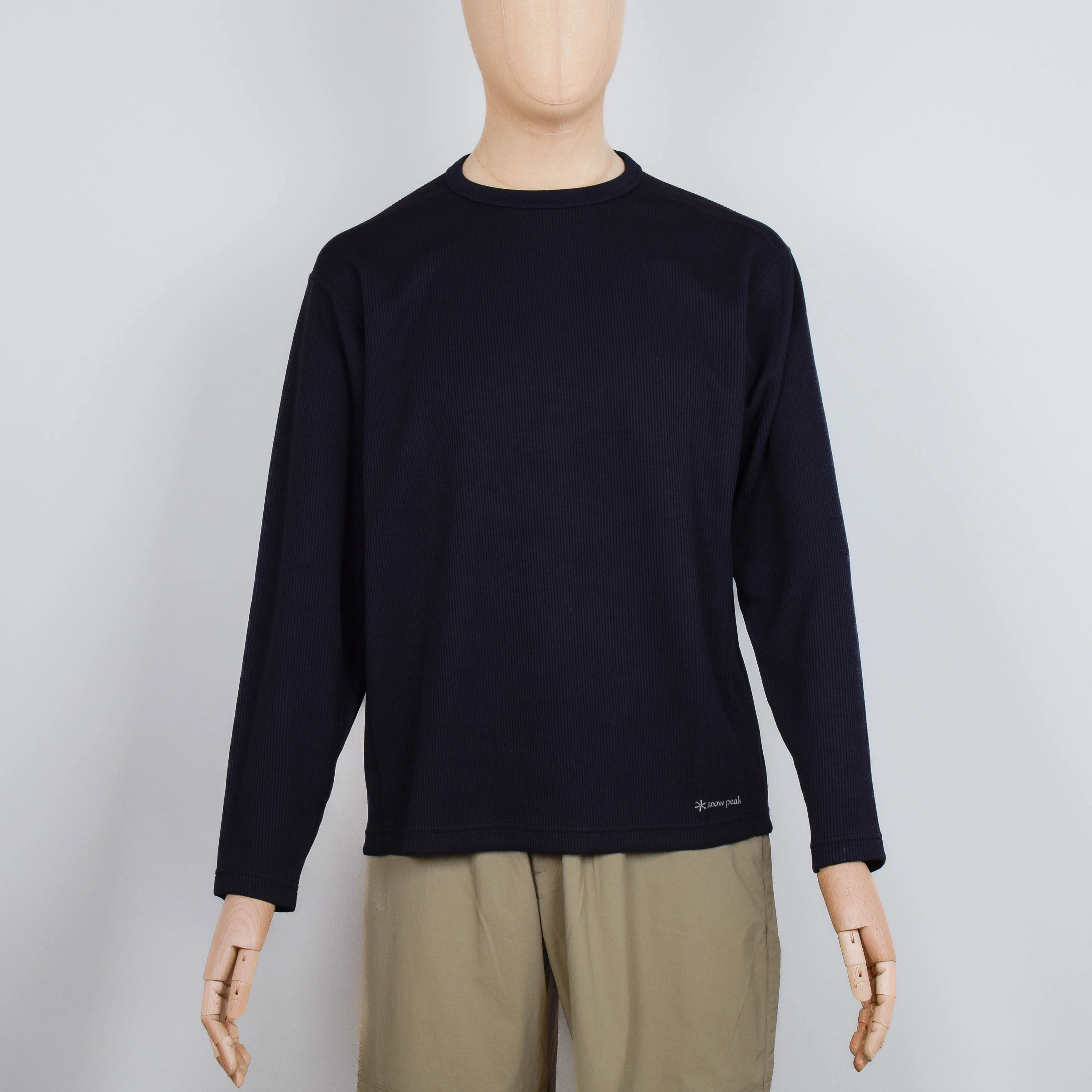 Snow Peak Dry Thermal Long Sleeve T-Shirt - Black