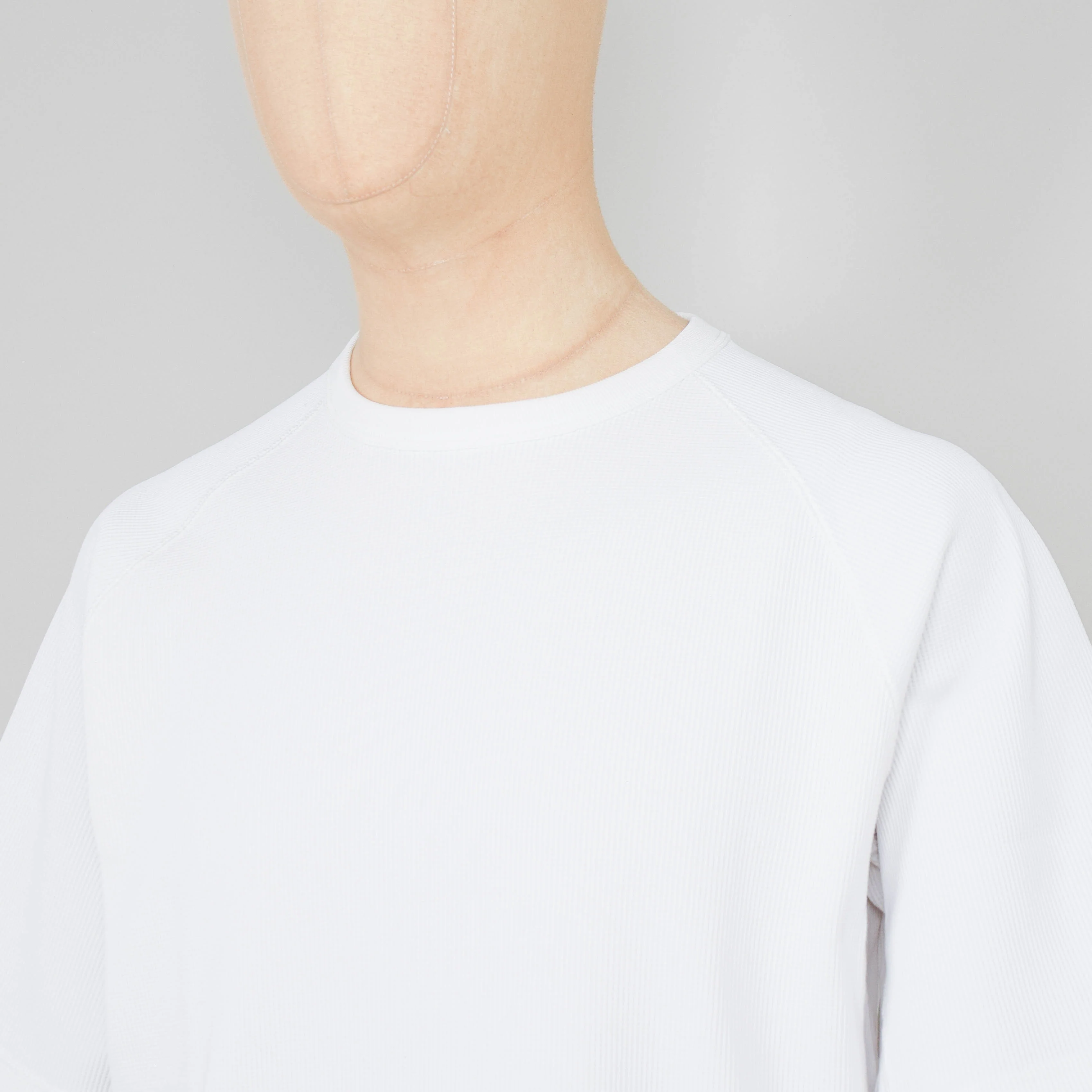 Snow Peak Dry Waffle Short Sleeve T-Shirt - Off White - Image 2