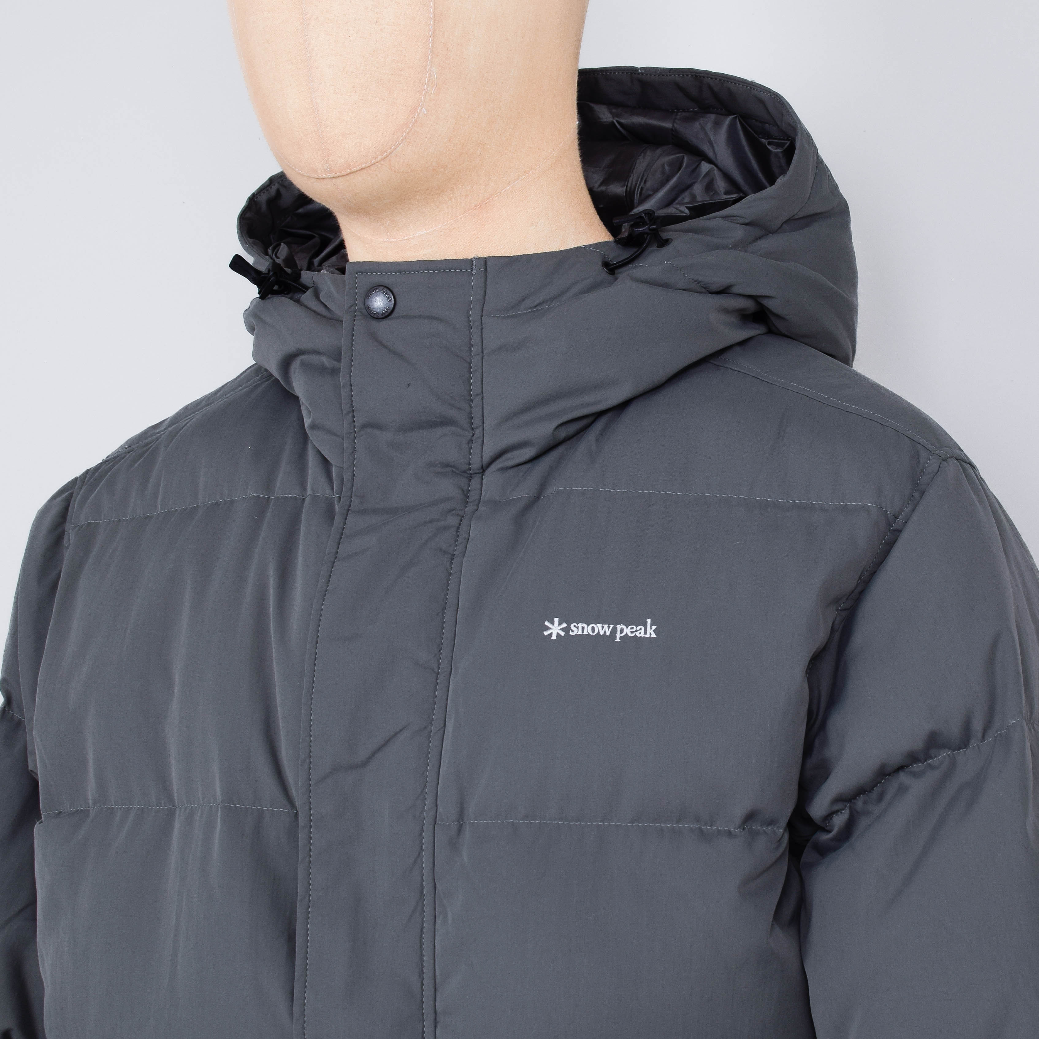 Snow Peak Everyday Down Jacket - Charcoal - Image 2