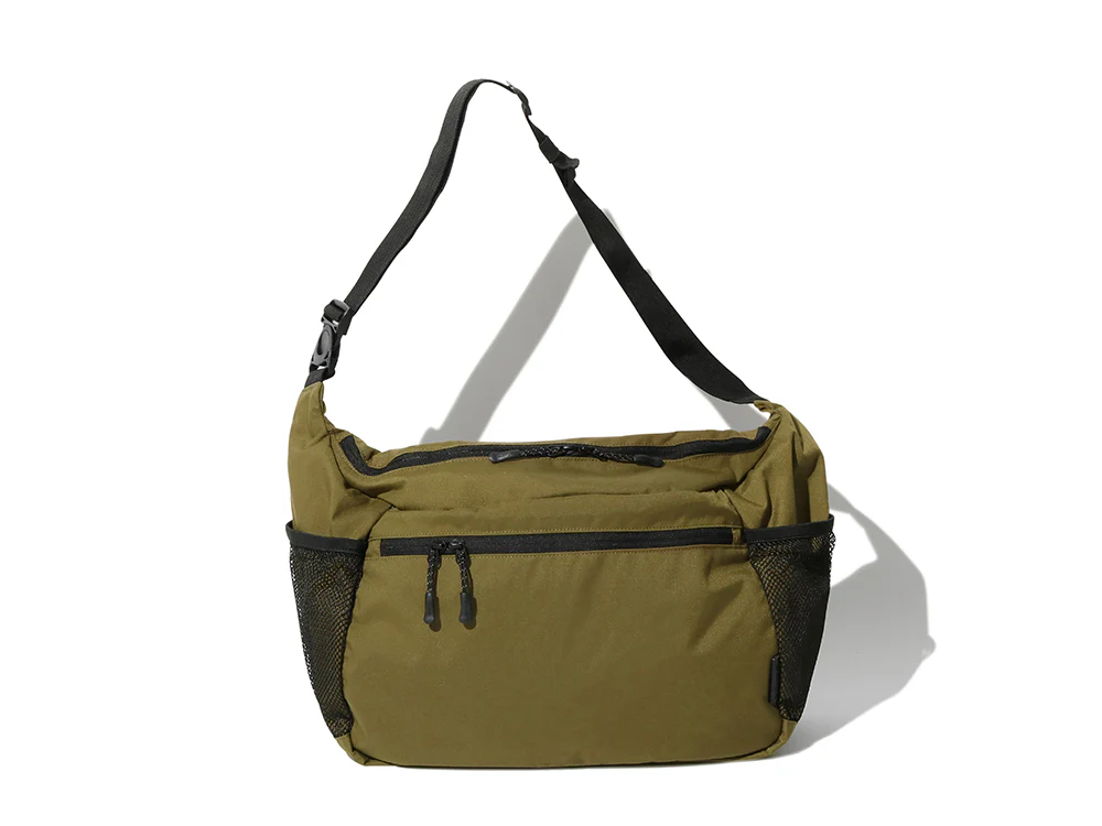 Snow Peak Everyday Middle Shoulder Bag - Brown