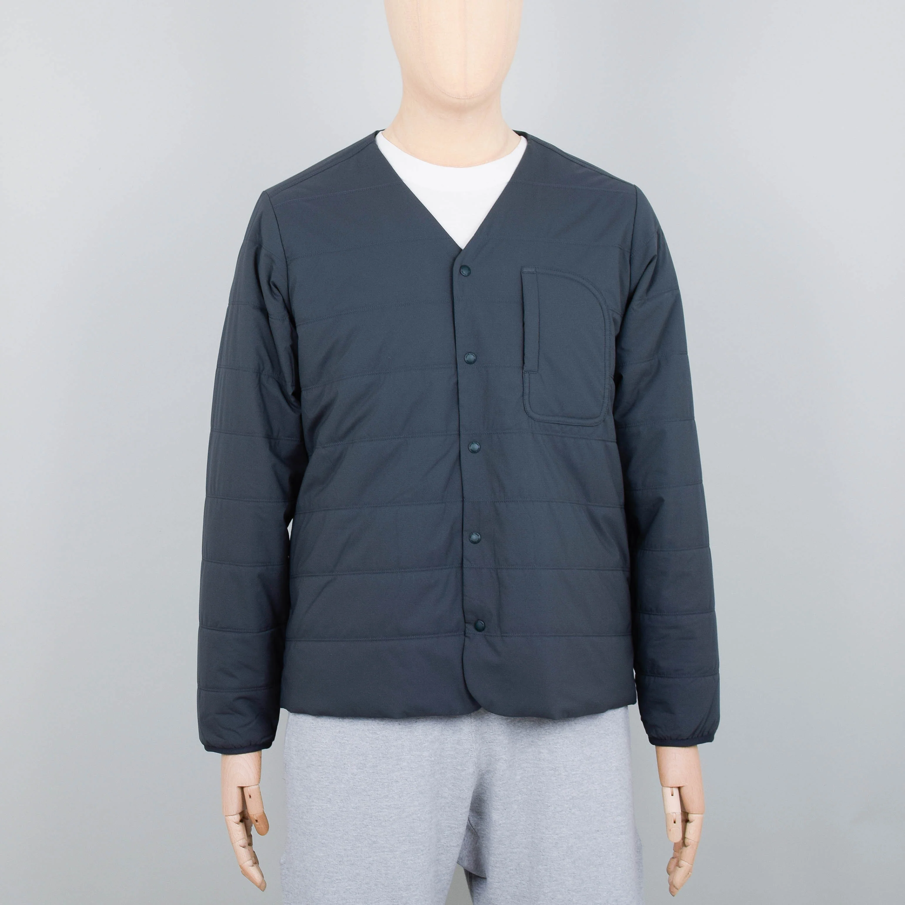 Snow Peak Flexible Insulated Cardigan - Forest Green