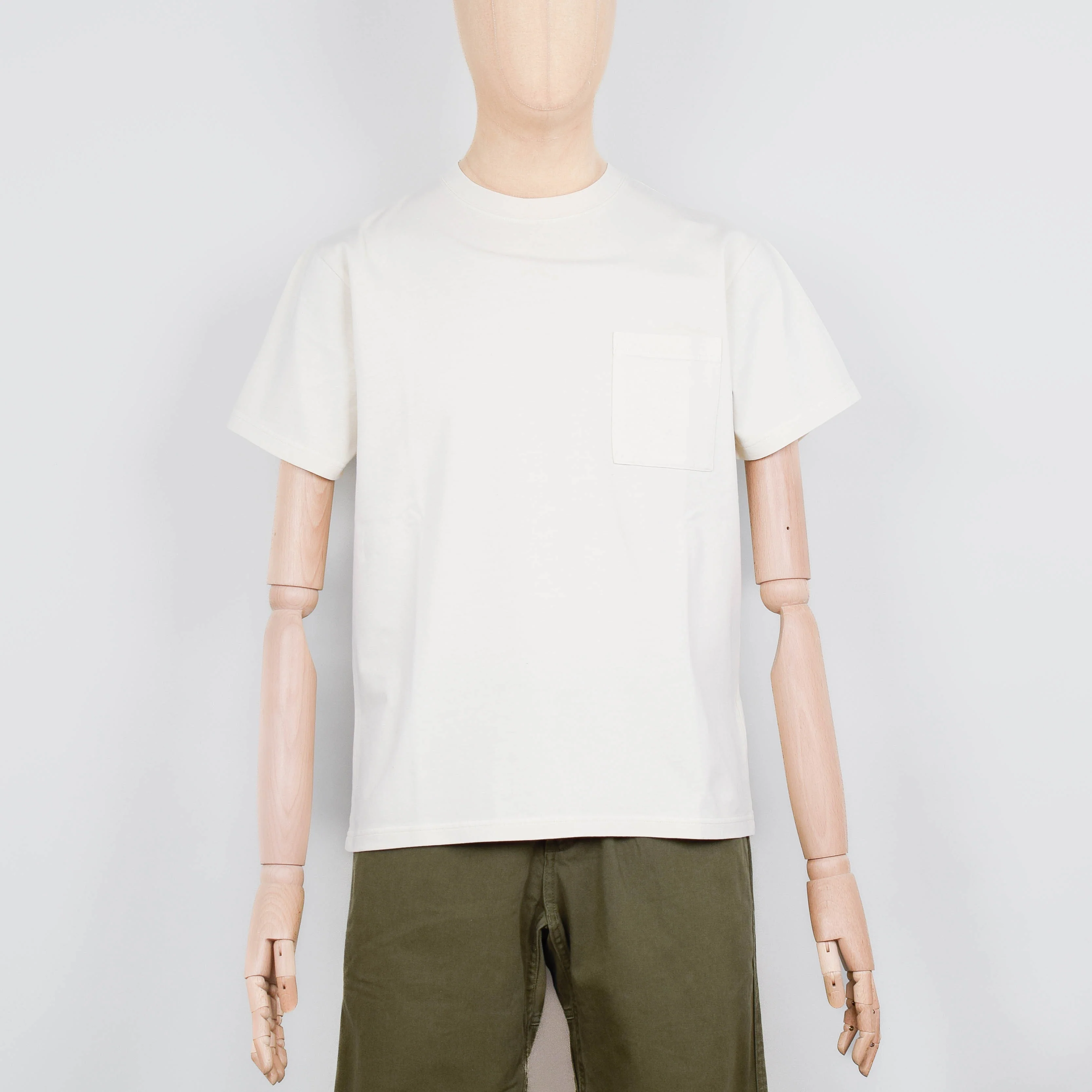 Snow Peak Garment Dyed T-Shirt - Ivory