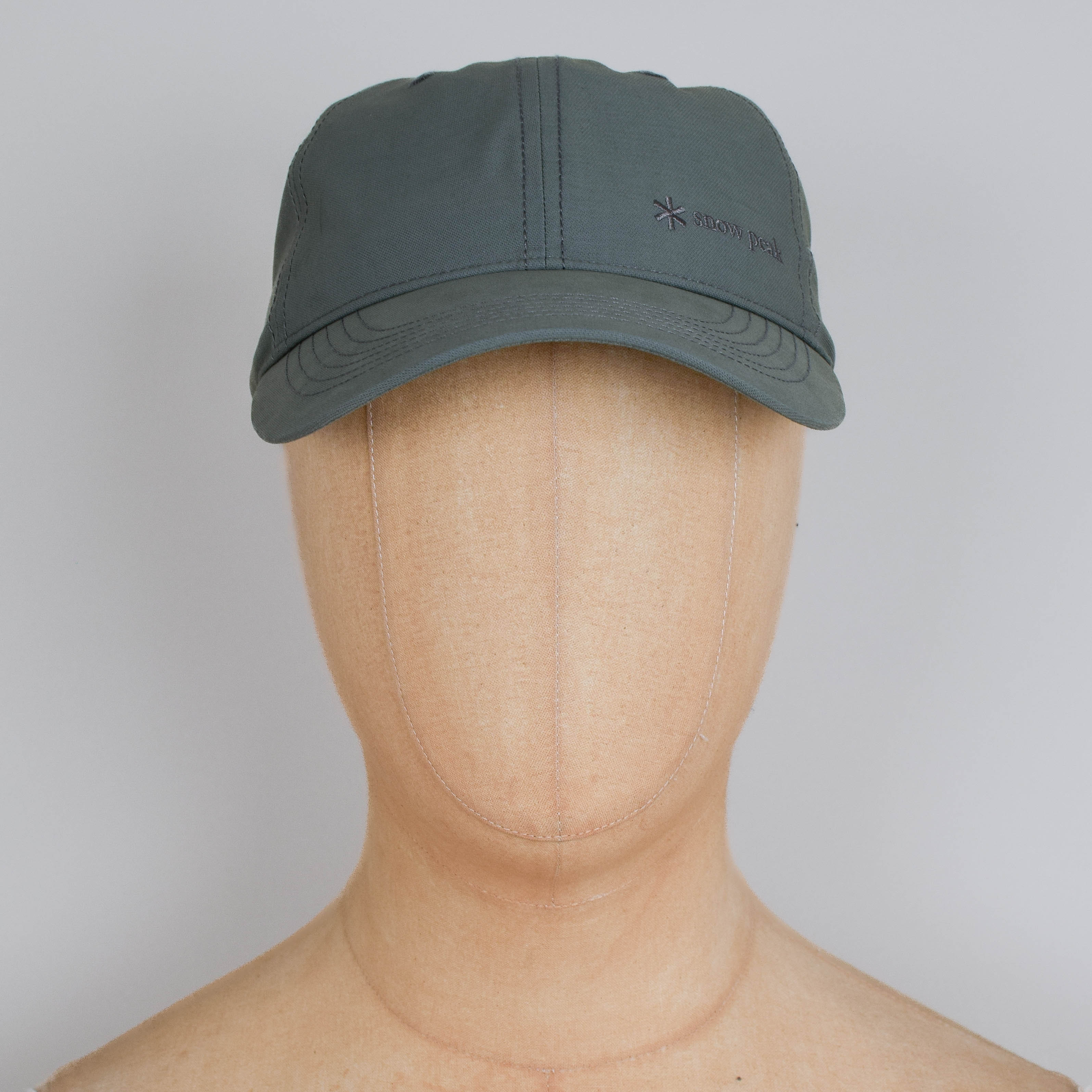 Snow Peak Light Dobby Cloth Cap - Foliage - Image 2