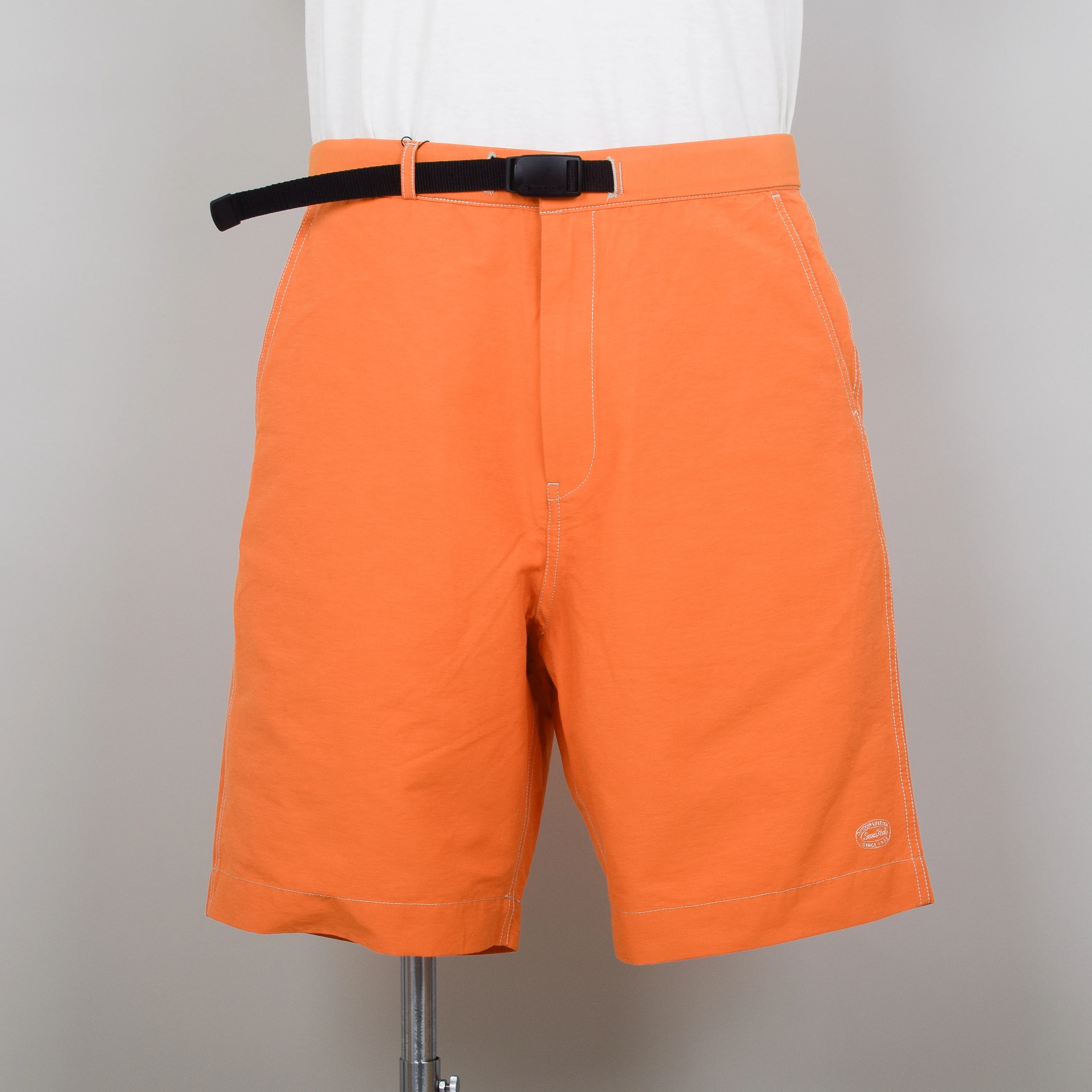 Snow Peak Light Mountain Cloth Shorts - Orange