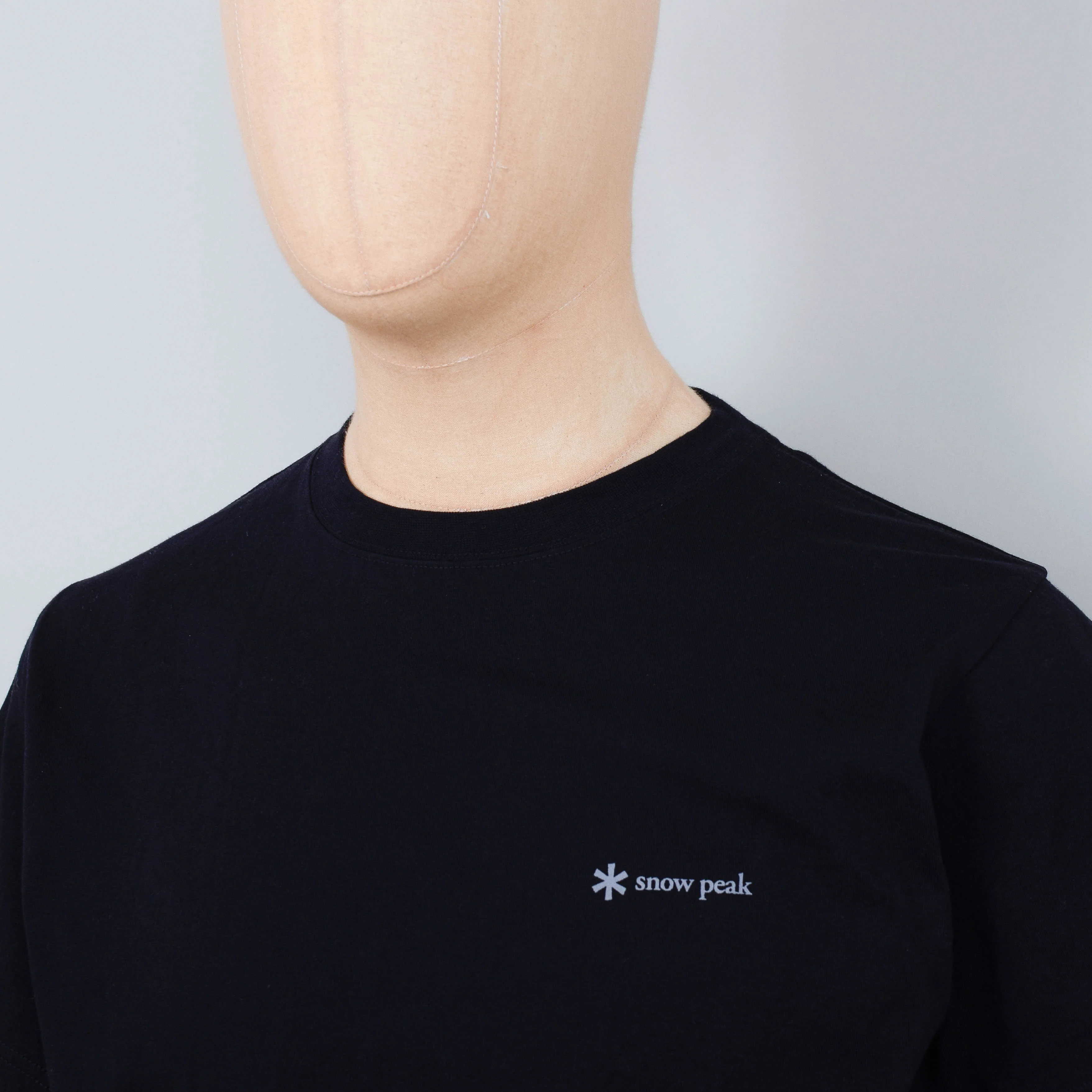 Snow Peak Logo T Shirt - Black - Image 2