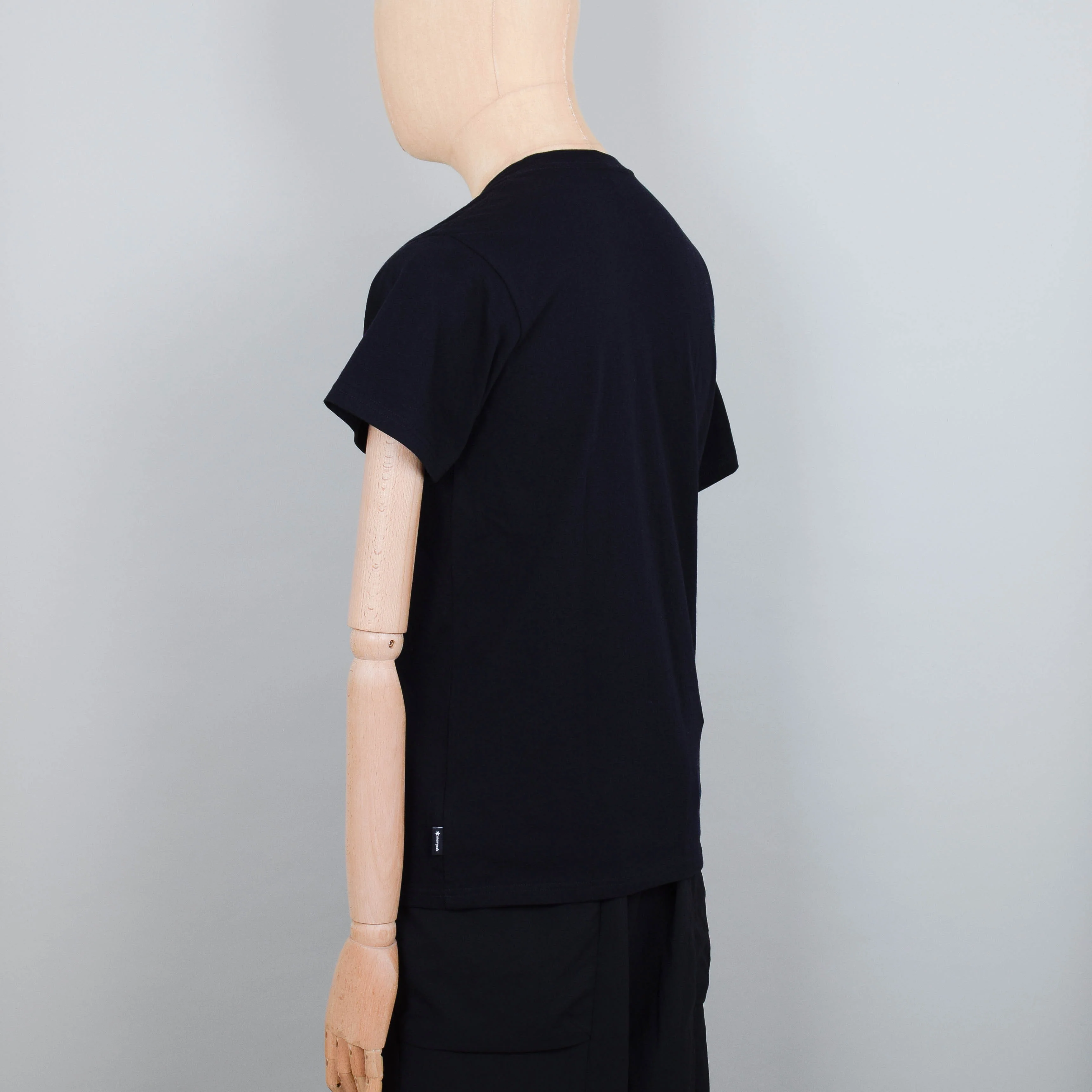 Snow Peak Logo T Shirt - Black - Image 3