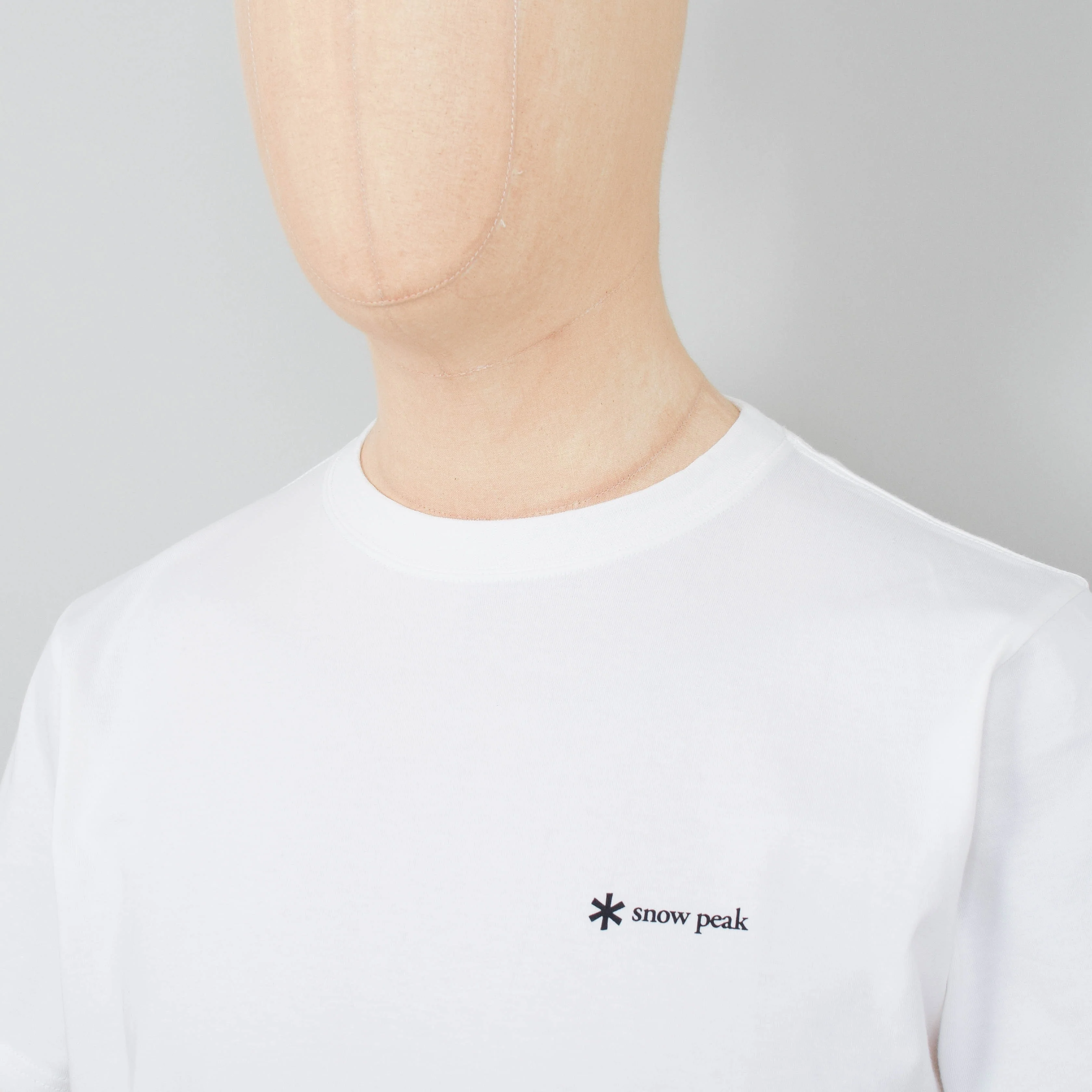 Snow Peak Logo T Shirt - White - Image 2