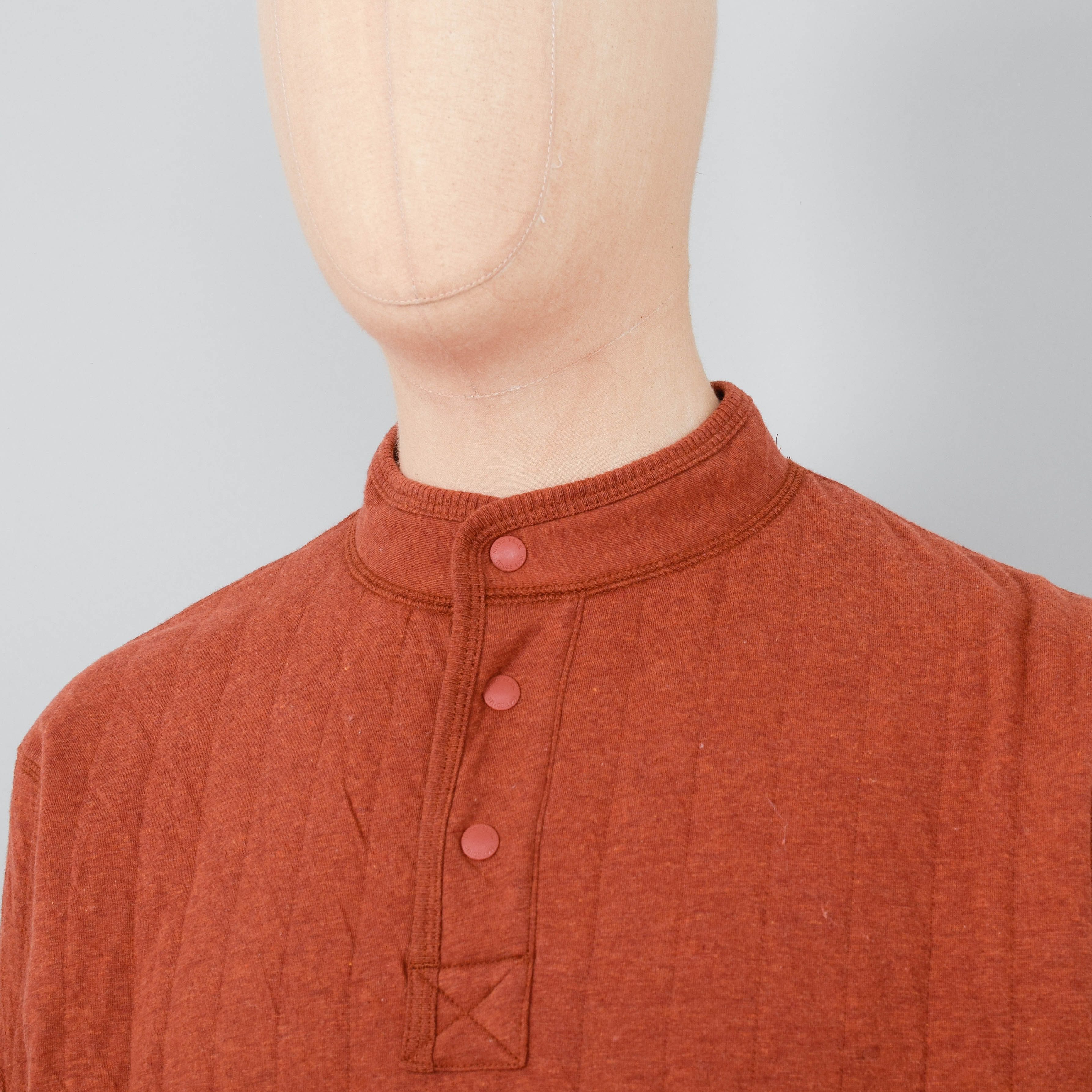 Snow Peak Natural Warm Stretch Pullover - Orange - Image 2