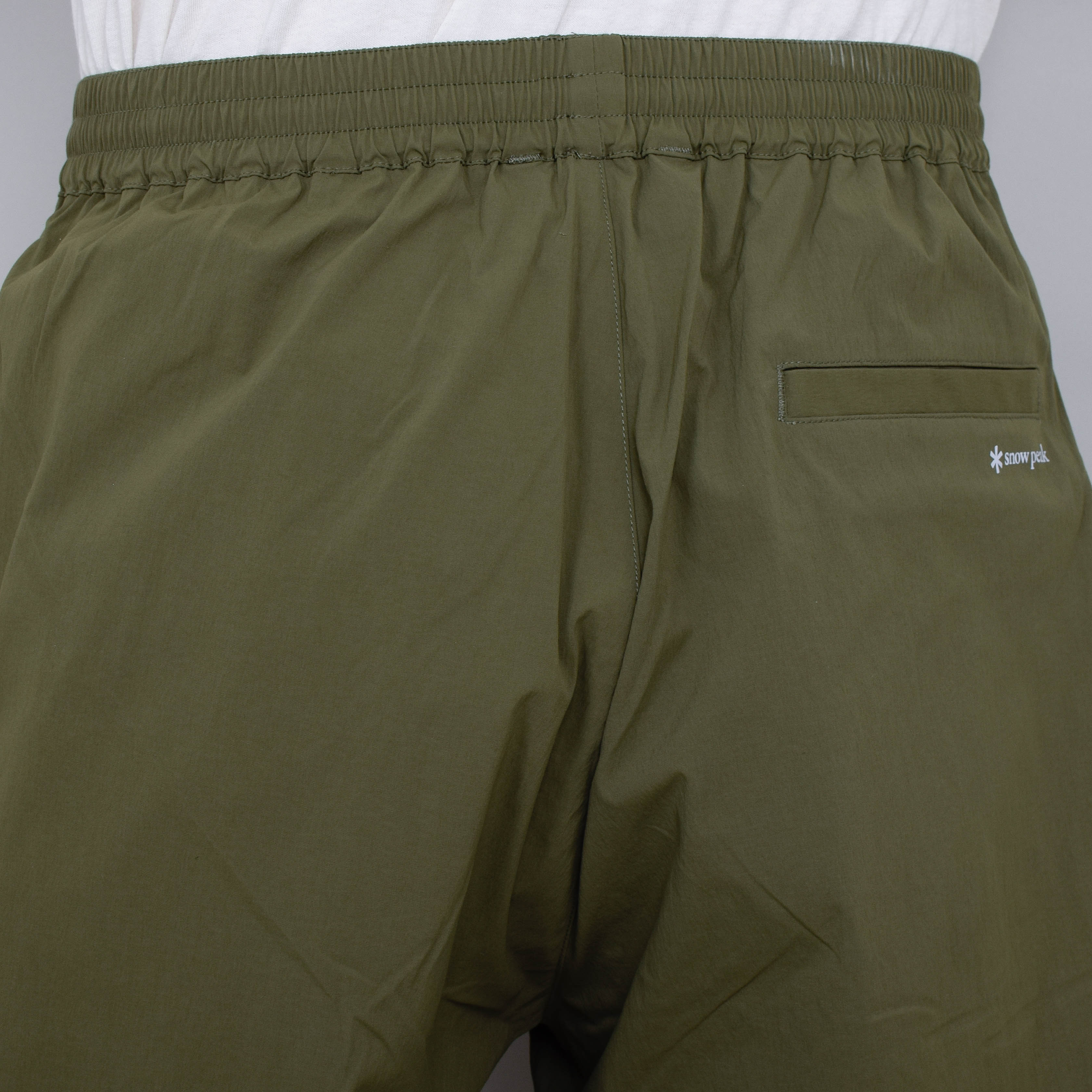 Snow Peak NSD Easy Shorts - Olive - Image 3