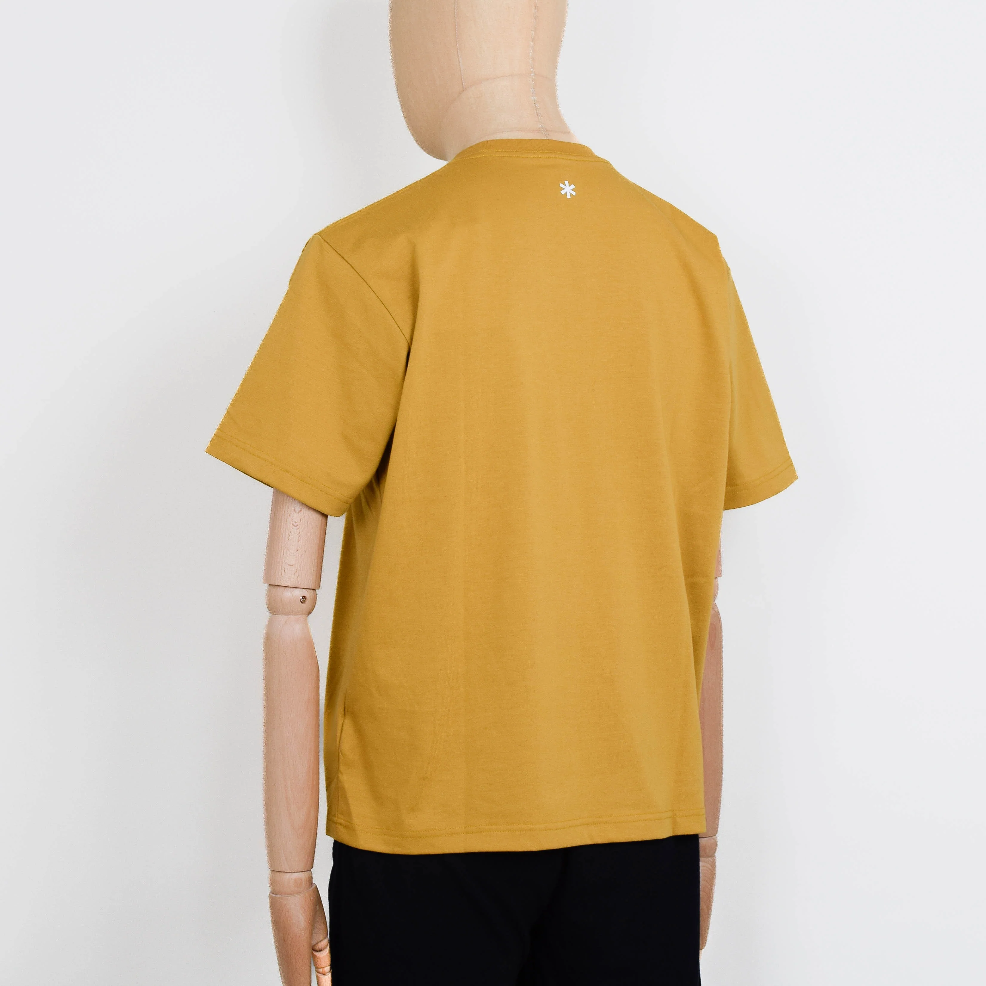 Snow Peak NSD Square Logo T-Shirt - Yellow - Image 3