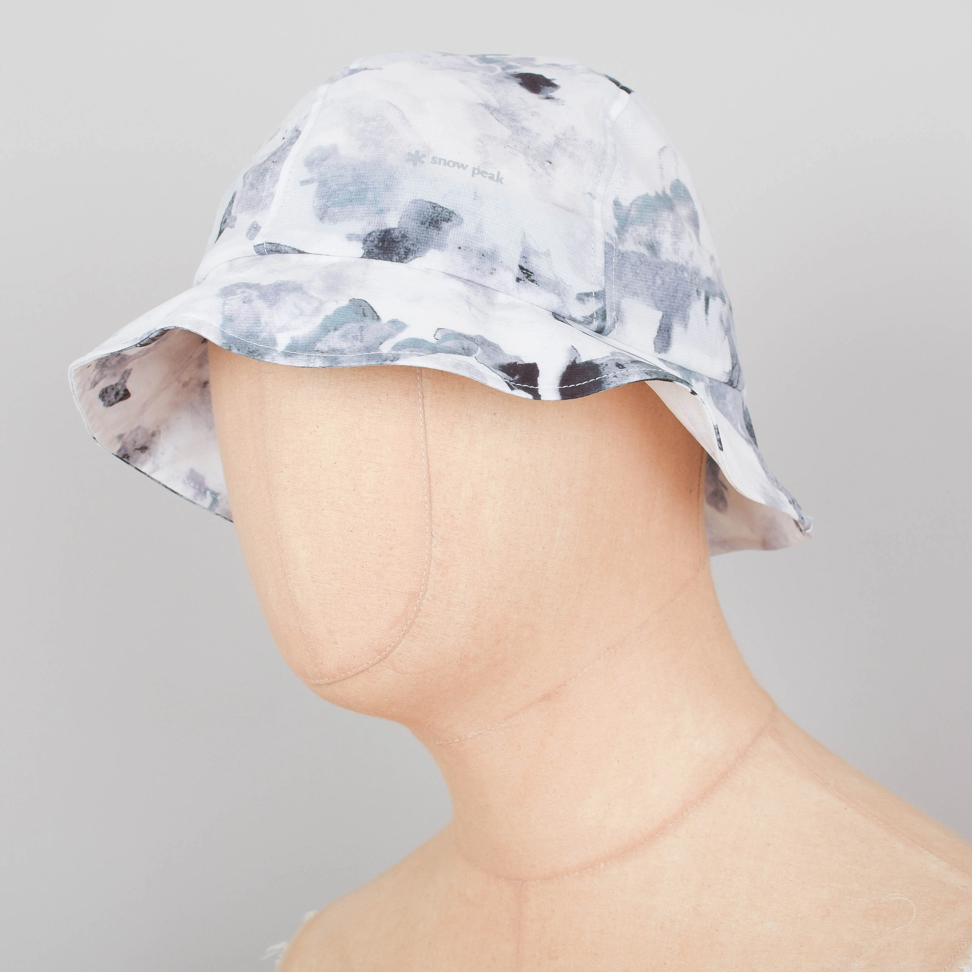 Snow Peak Printed Quick Dry Hat - Grey