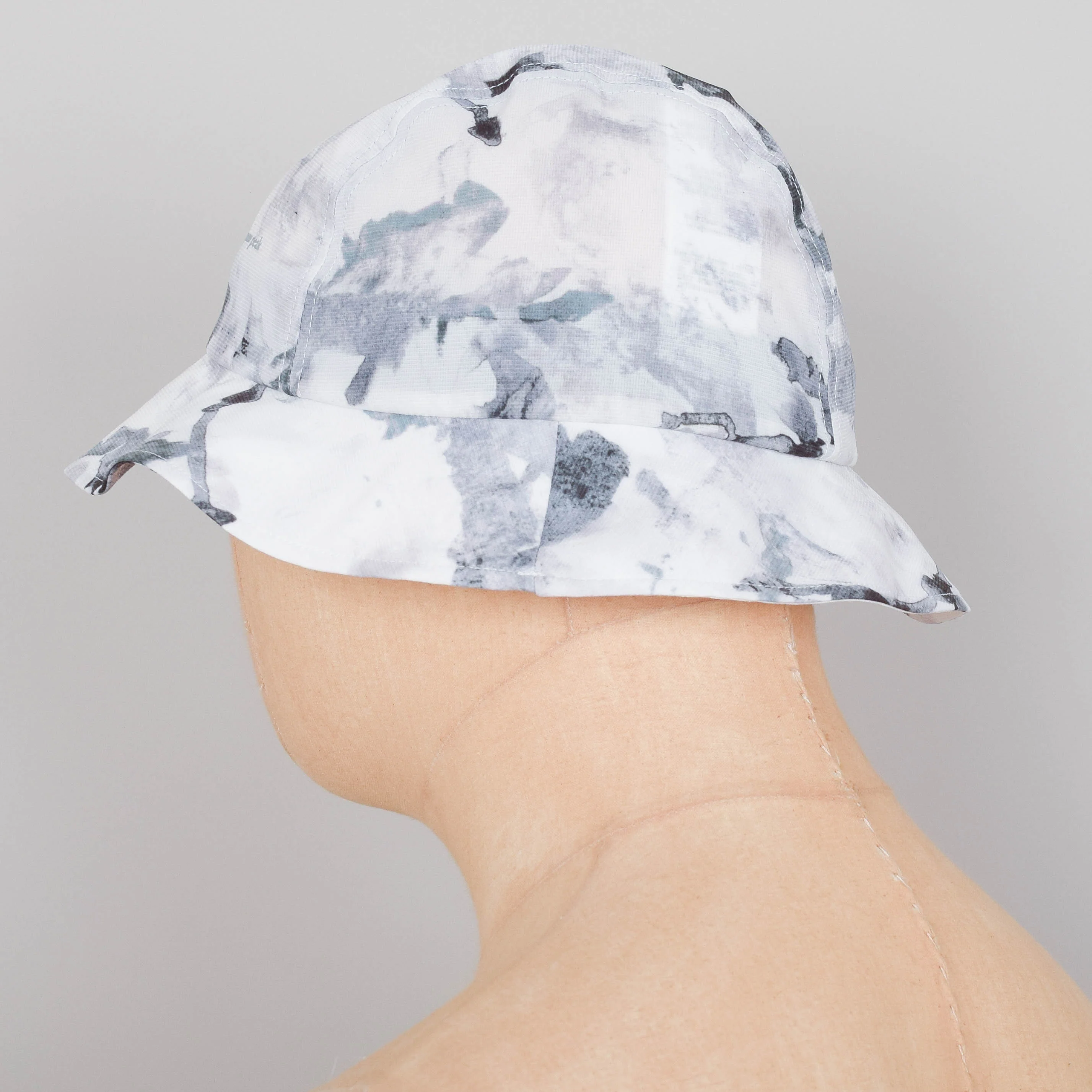 Snow Peak Printed Quick Dry Hat - Grey - Image 2