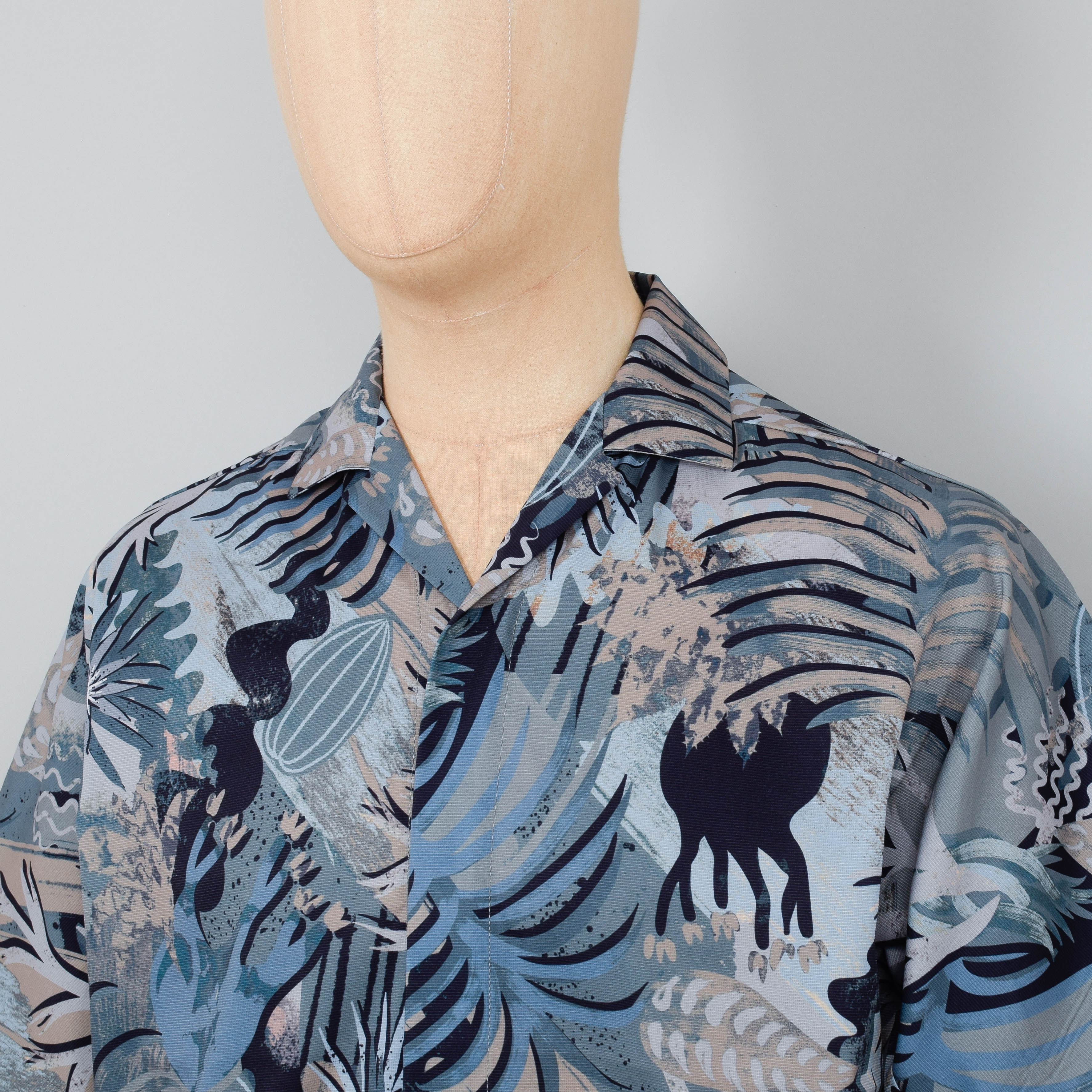 Snow Peak Printed Quick Dry Shirt - Khaki - Image 2